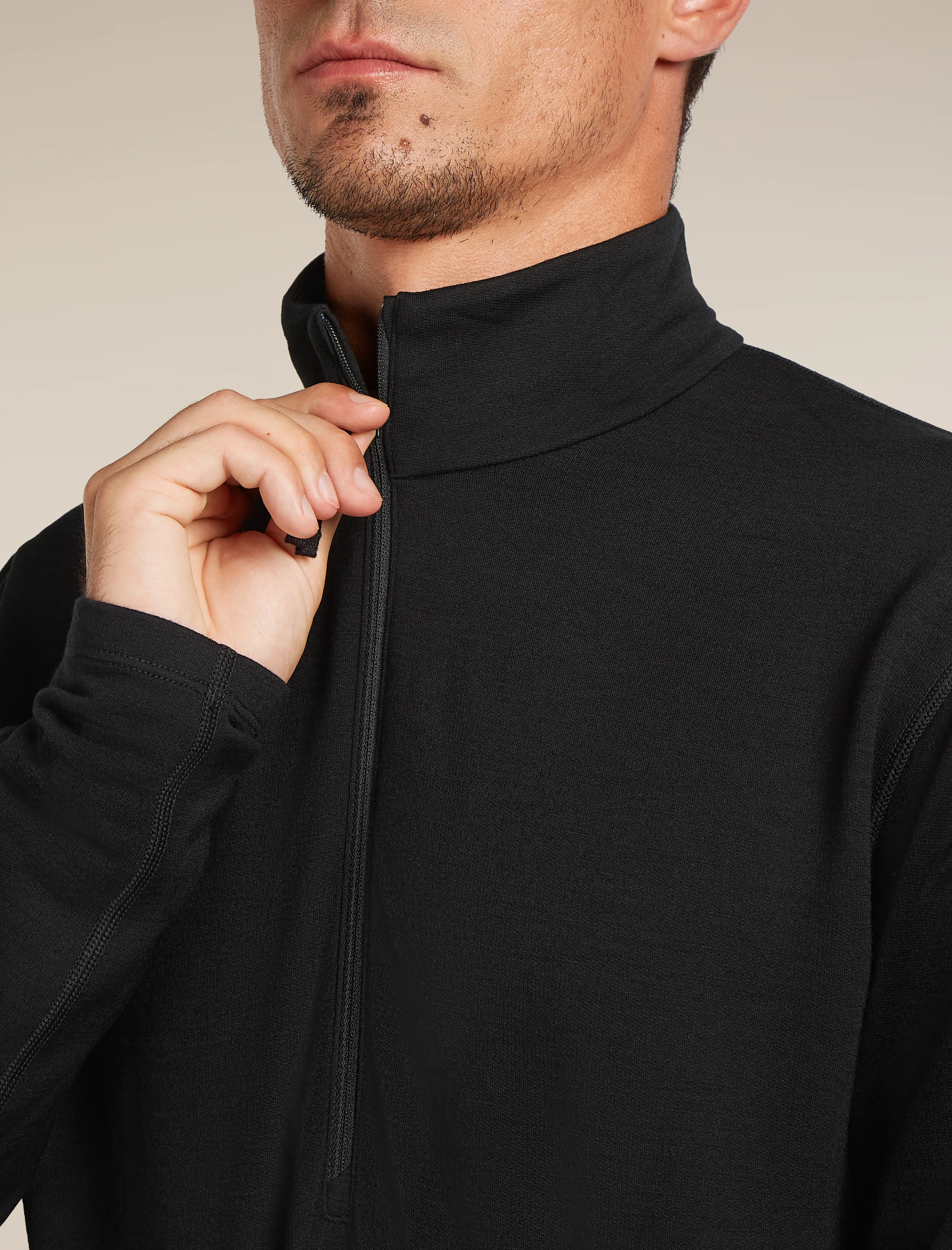 Men's Merino 360 Realfleece™ Elemental Long Sleeve Half Zip Top - Image 8