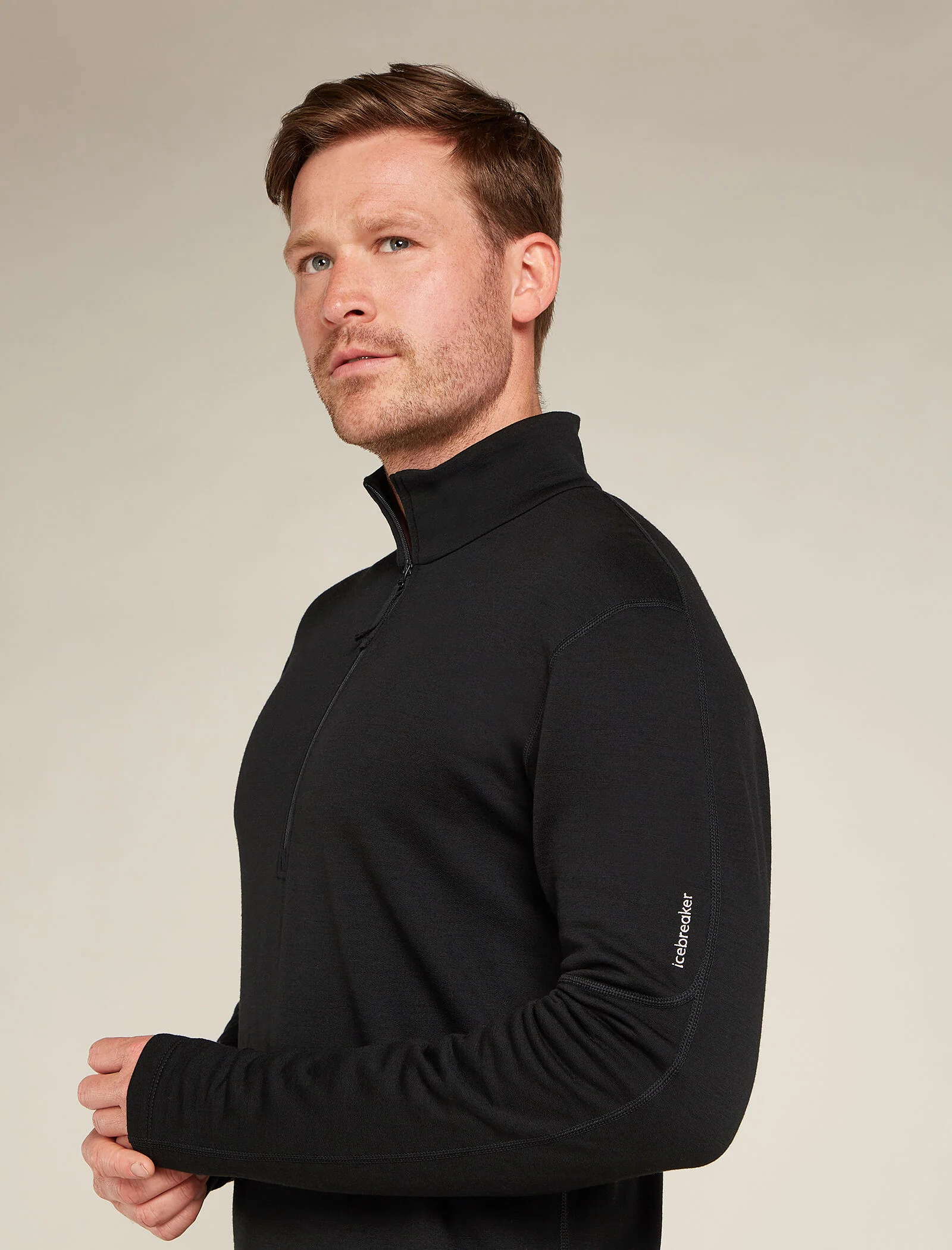 Men's Merino 360 Realfleece™ Elemental Long Sleeve Half Zip Top - Image 9