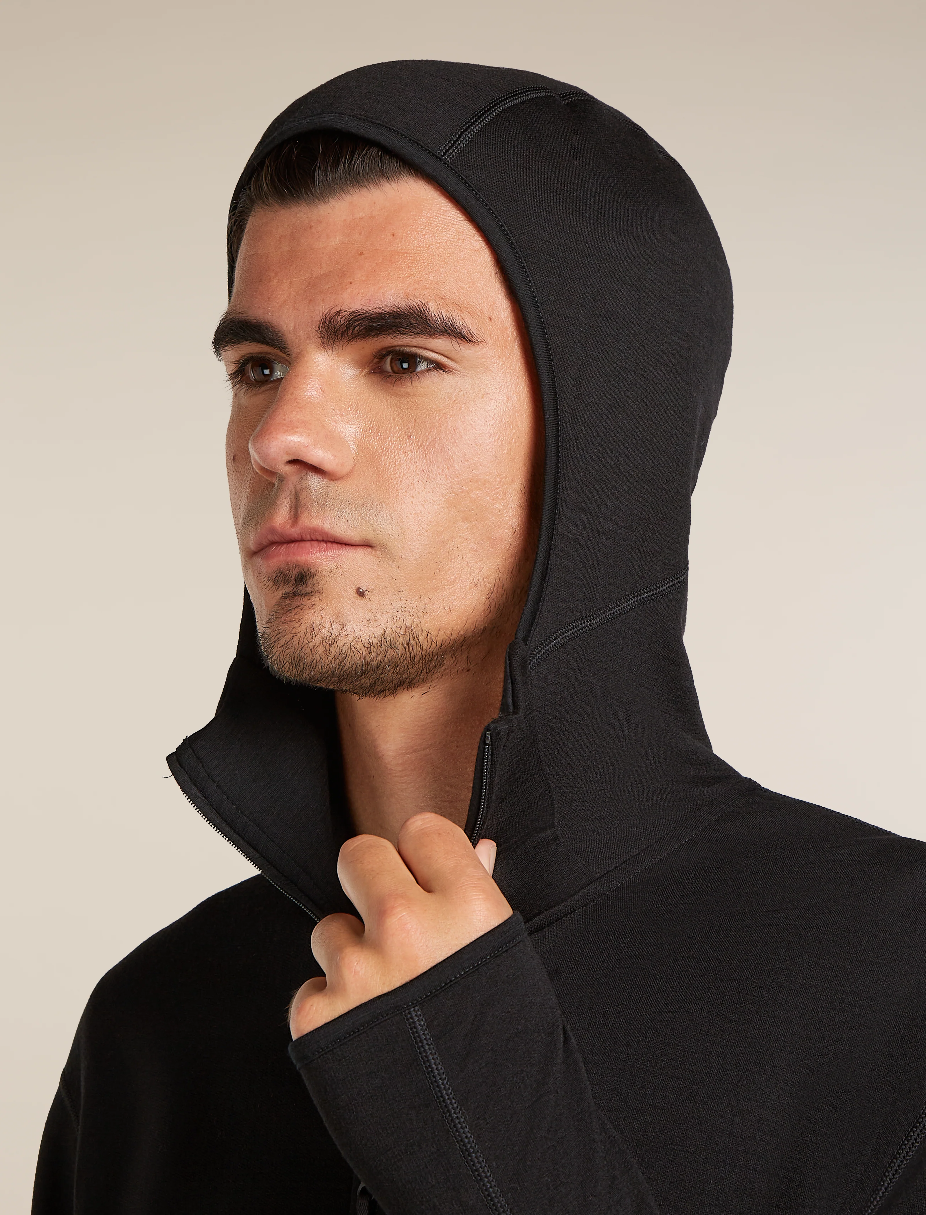 Men's Merino 360 Realfleece™ Elemental Long Sleeve Zip Hoodie - Image 11