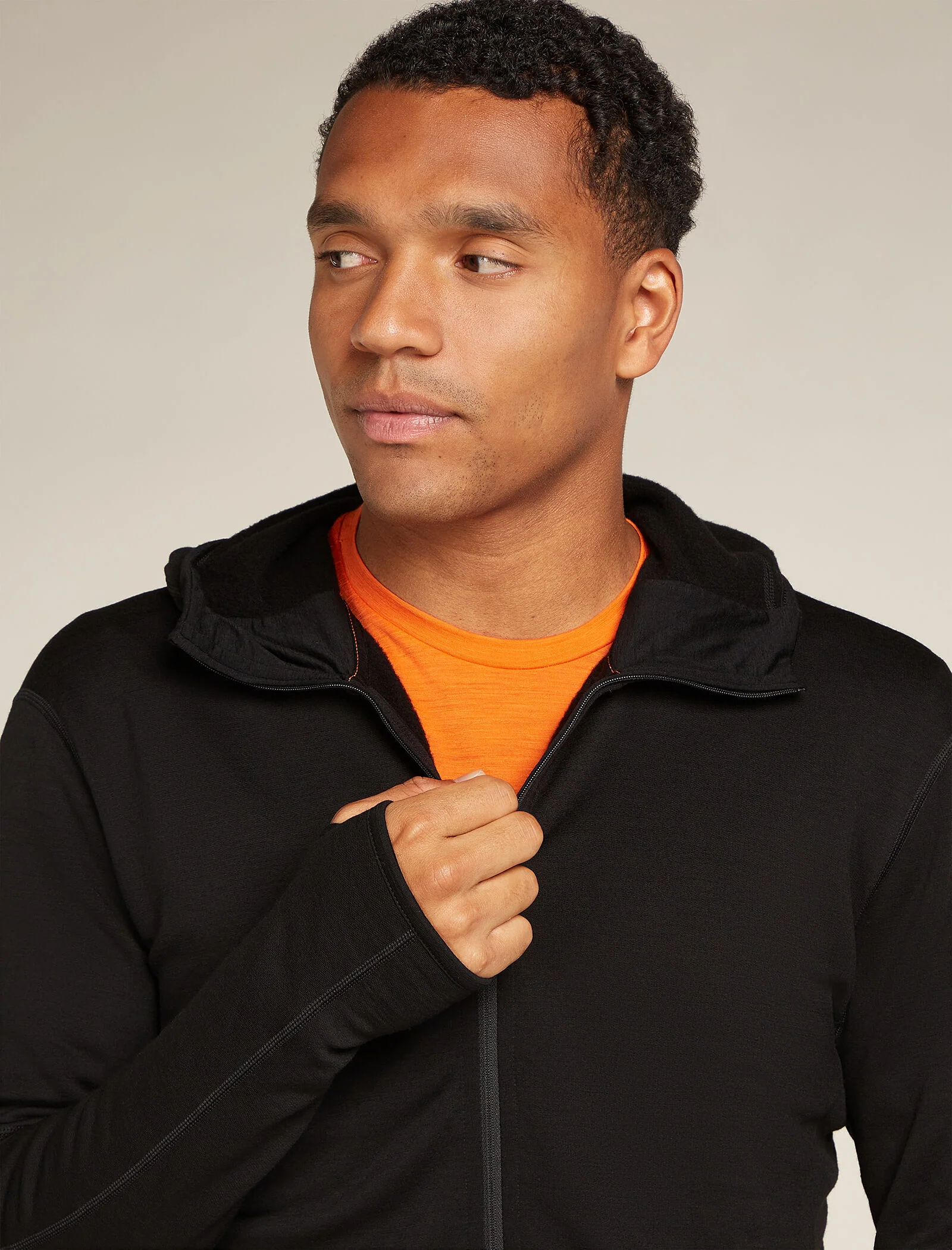 Men's Merino 360 Realfleece™ Elemental Long Sleeve Zip Hoodie - Image 7