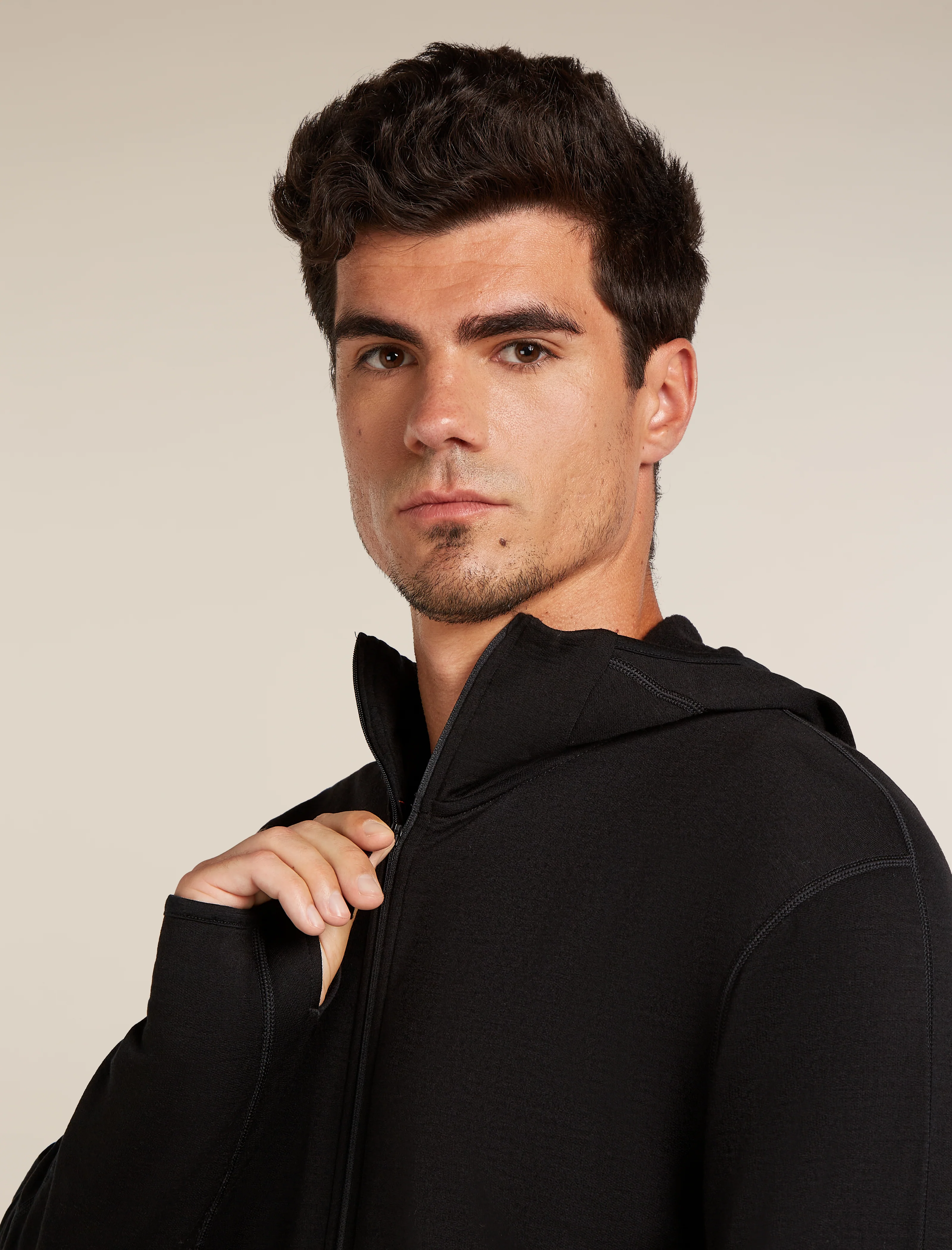 Men's Merino 360 Realfleece™ Elemental Long Sleeve Zip Hoodie - Image 8
