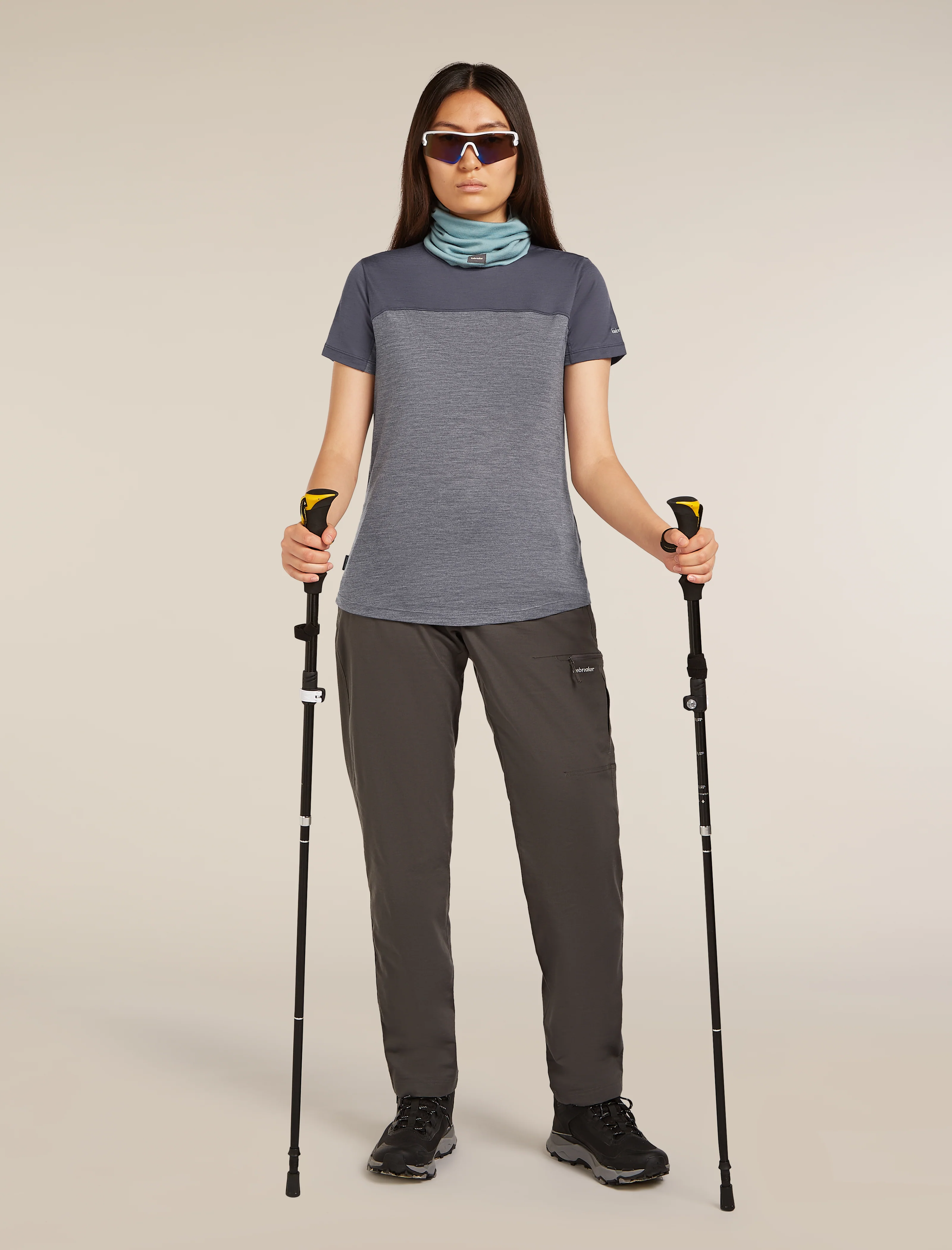 Women's Merino Blend 125 Cool-Lite™ Sphere Short Sleeve T-Shirt Colour Block - Image 4
