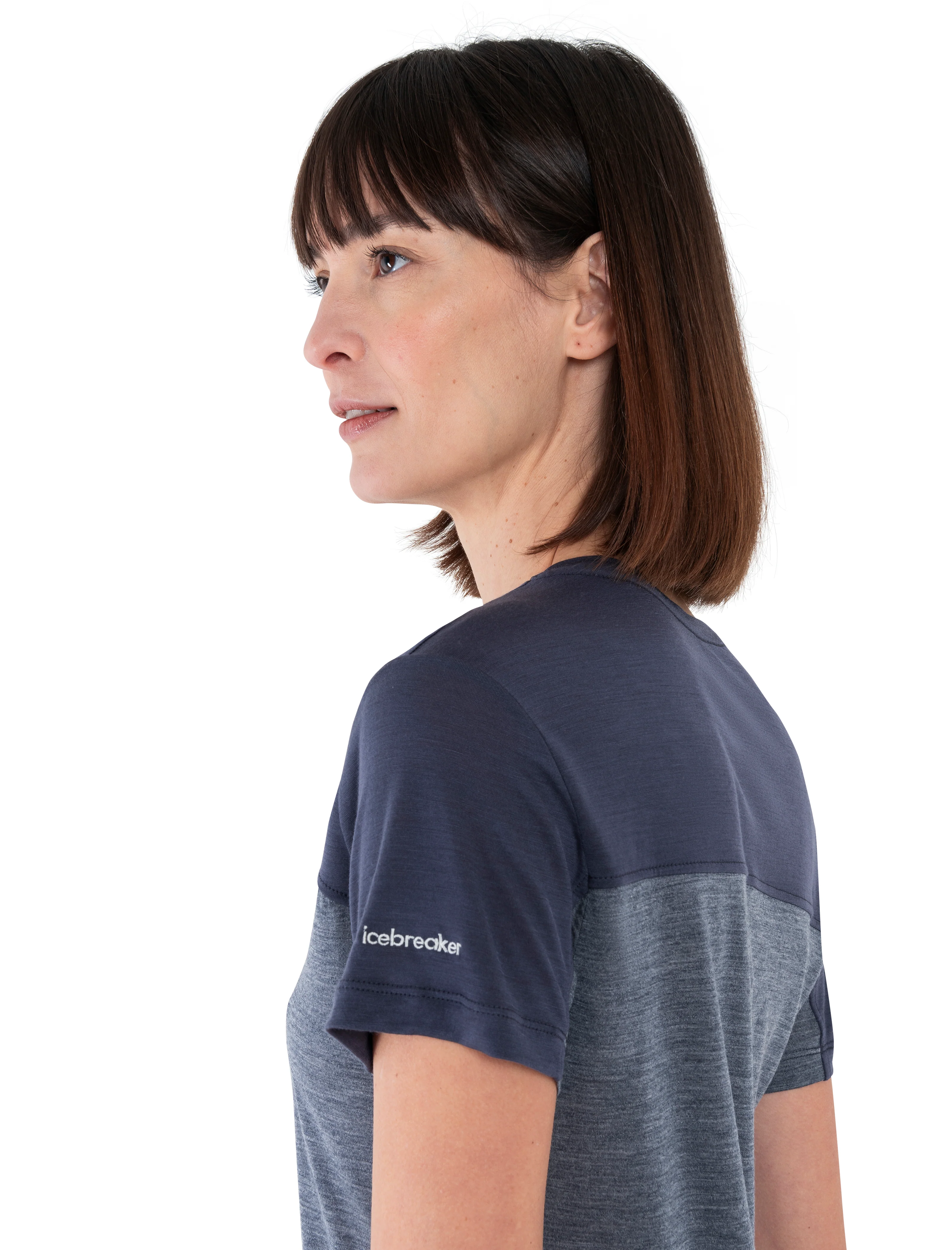 Women's Merino Blend 125 Cool-Lite™ Sphere Short Sleeve T-Shirt Colour Block - Image 5