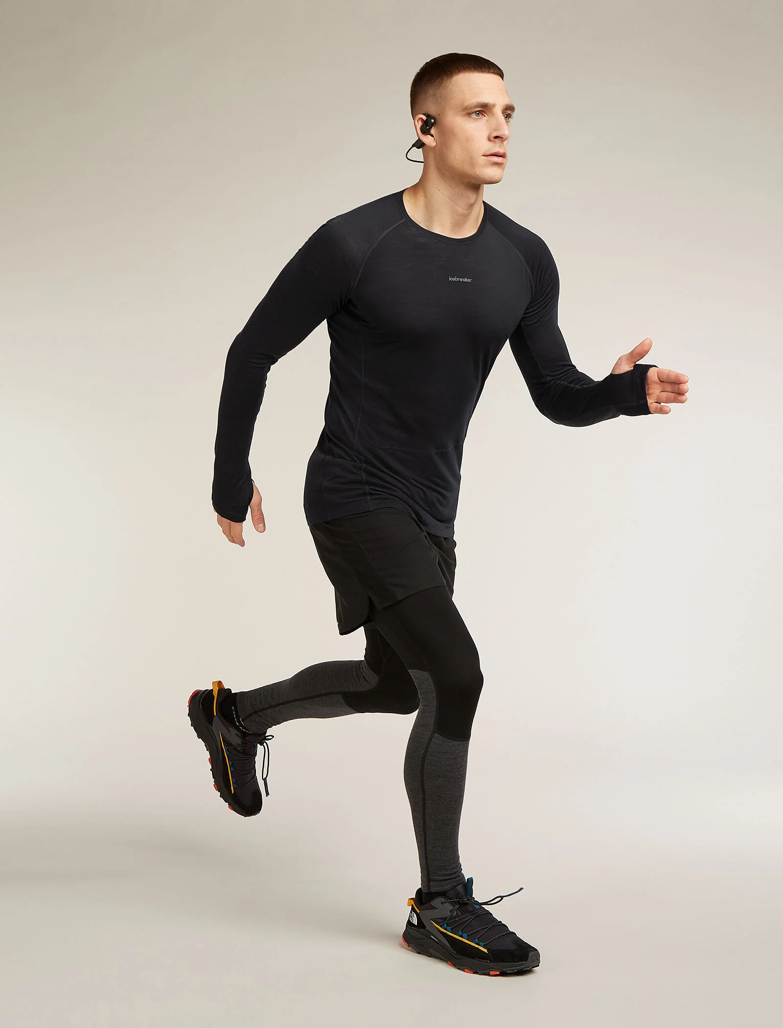 Men's Merino Blend 125 ZoneKnit™ Long Sleeve Crewe Thermal Top - Image 4