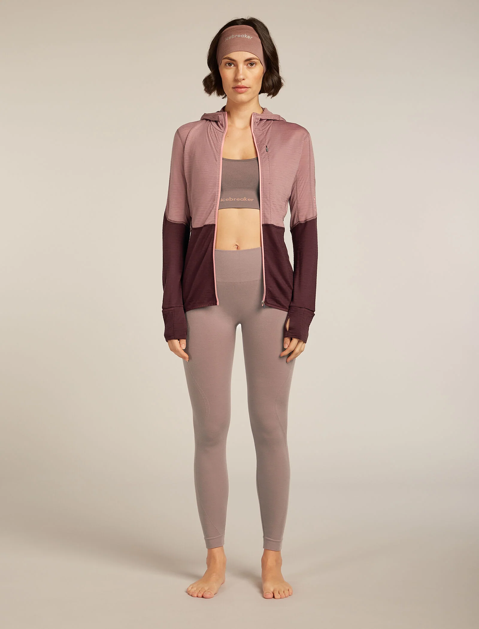 Women's Merino Blend 200 Realfleece™ Descender Long Sleeve Zip Hoodie - Image 4