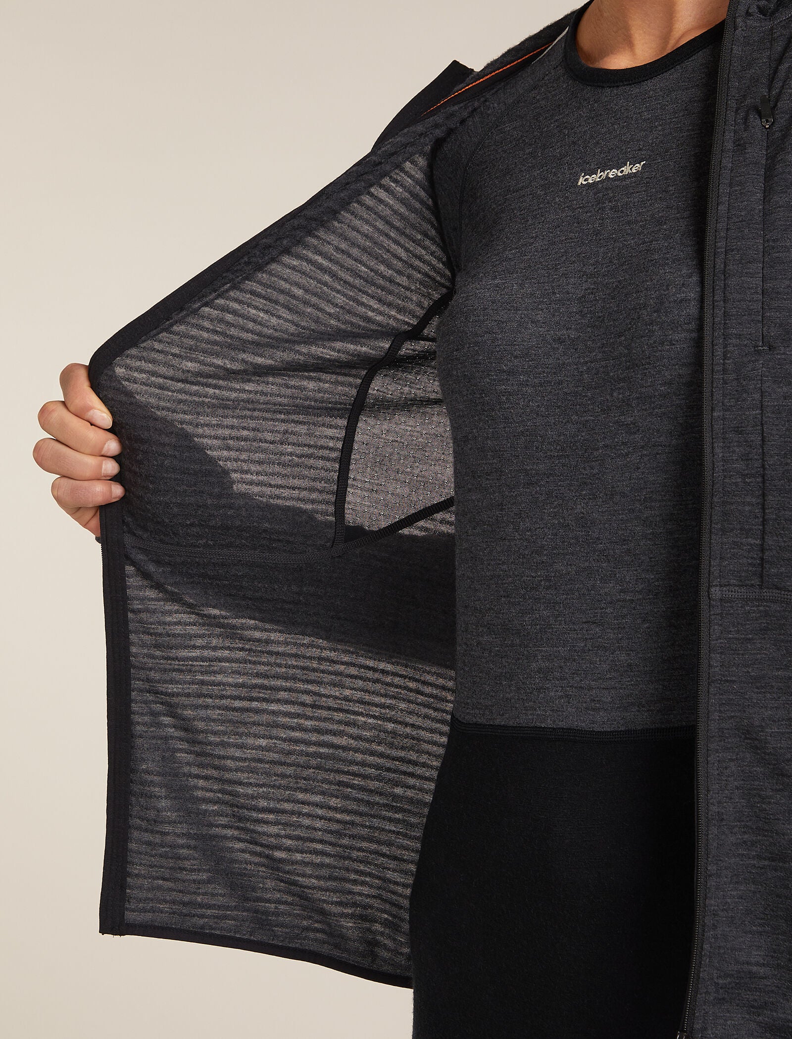 Women's Merino Blend 200 Realfleece™ Descender Long Sleeve Zip Hoodie - Image 10