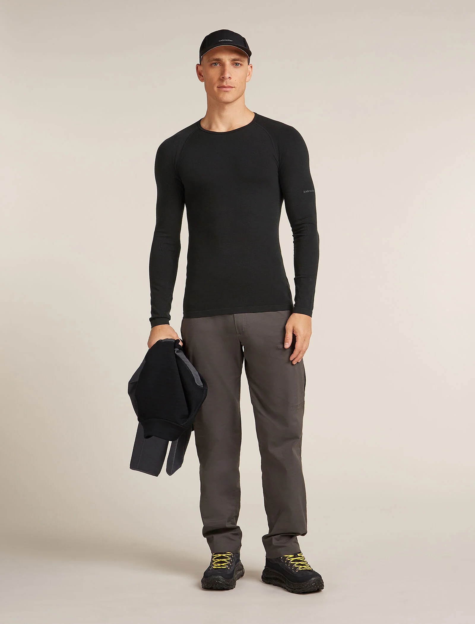 Men's Merino Blend 260 ZoneKnit™ Seamless Long Sleeve Crewe Thermal Top - Image 4