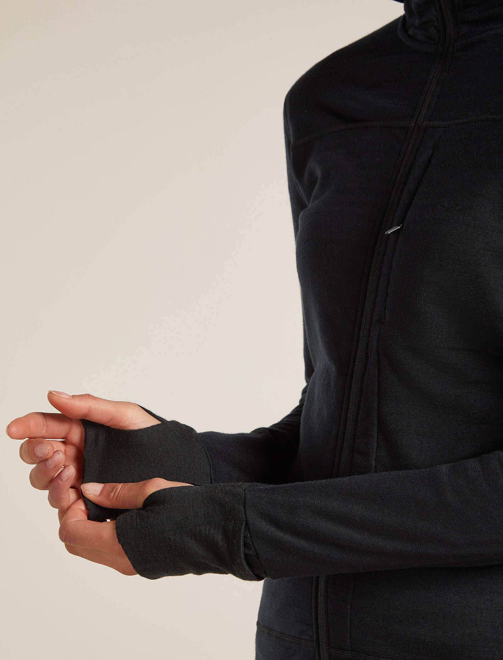 Women's Merino Blend 300 RealFleece™ Descender Long Sleeve Zip Hoodie - Image 6