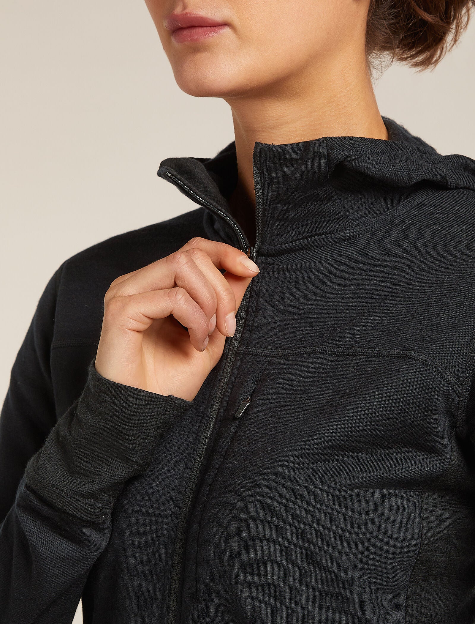 Women's Merino Blend 300 RealFleece™ Descender Long Sleeve Zip Hoodie - Image 7