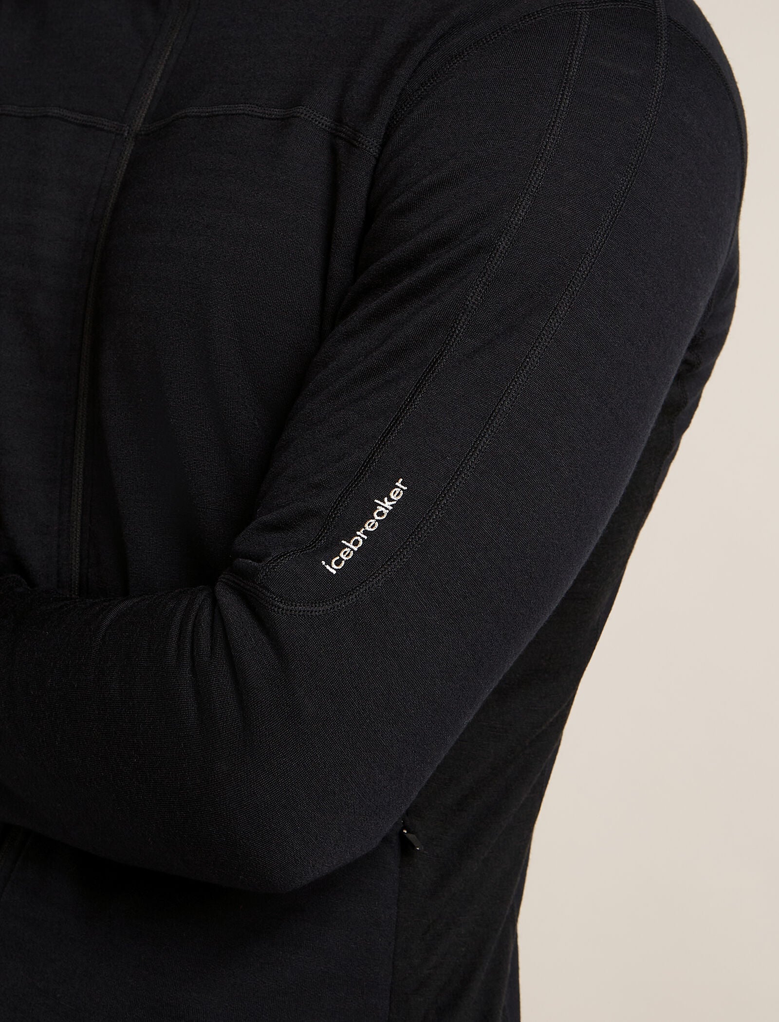 Men's Merino Blend 300 RealFleece™ Descender Long Sleeve Zip Jacket - Image 5