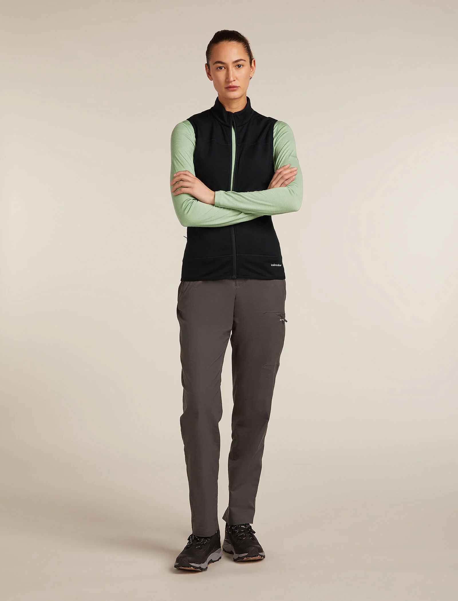 Women's Merino Blend 300 RealFleece™ Descender Vest - Image 3