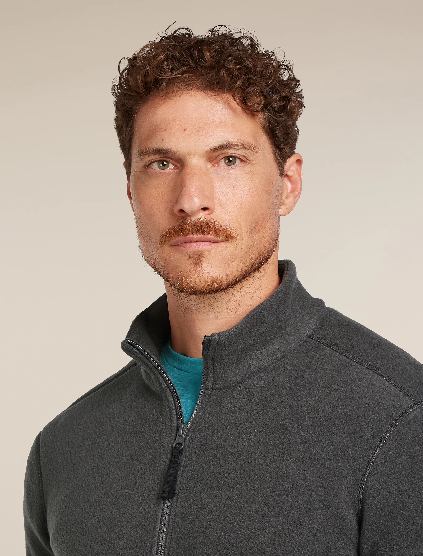 Men's Merino Blend 800 RealFleece™ Classic Pile Long Sleeve Zip Jacket - Image 6
