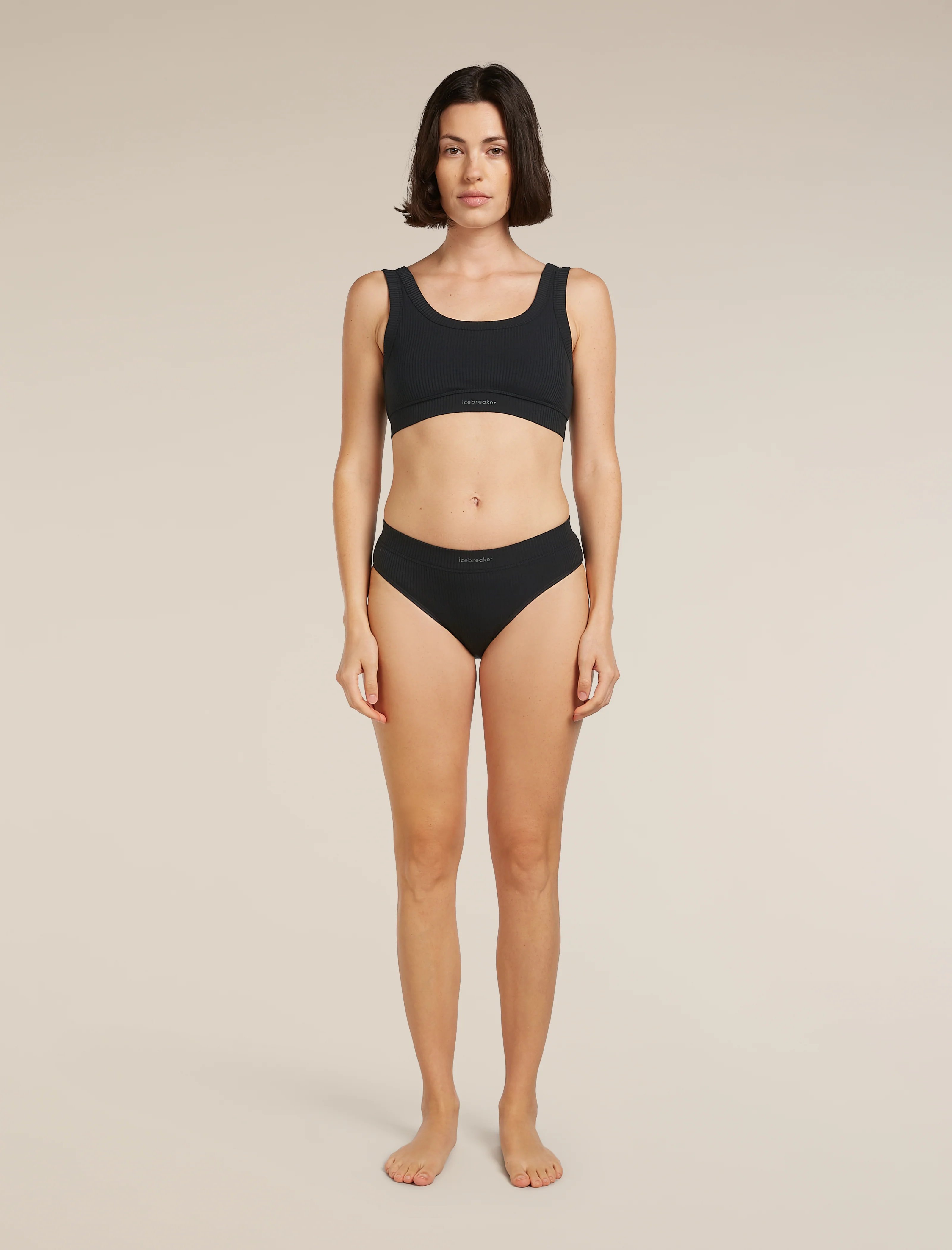 Women's Merino Blend Rib Lotus Hipster - Image 3