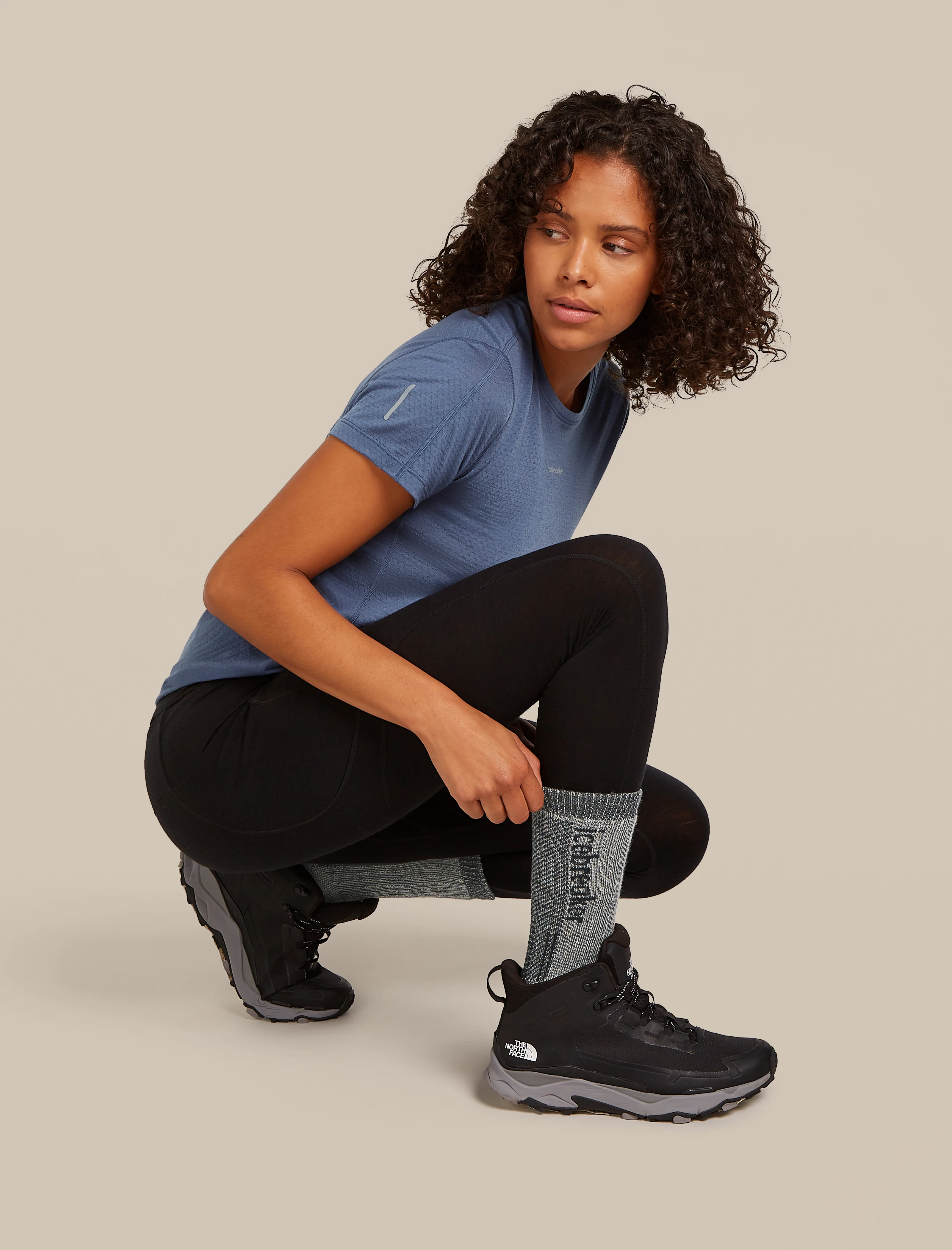 Women's Merino Hike+ Mountaineer Mid Calf Socks - Image 2