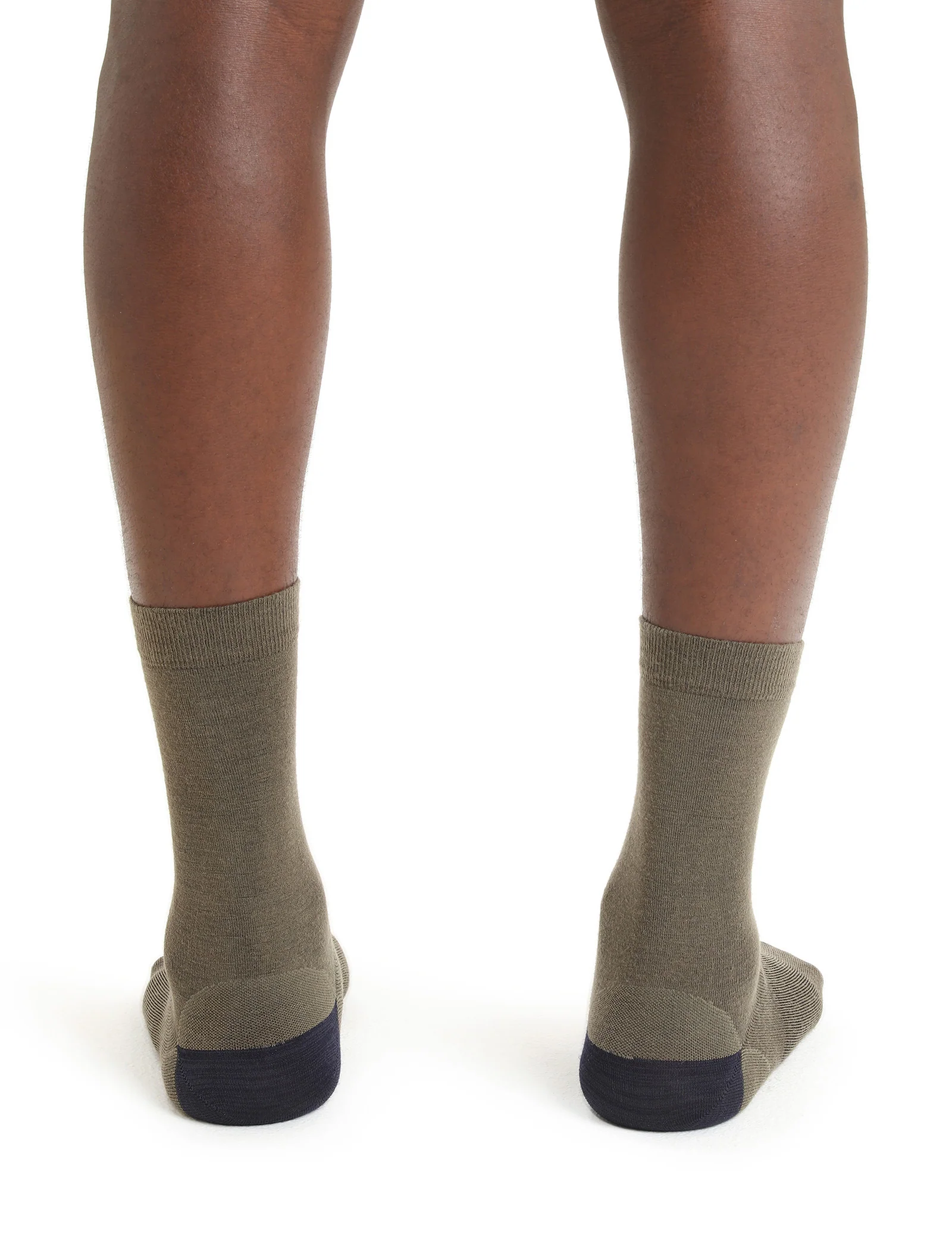 Men's Merino Lifestyle Fine Gauge Crew Socks - Image 2