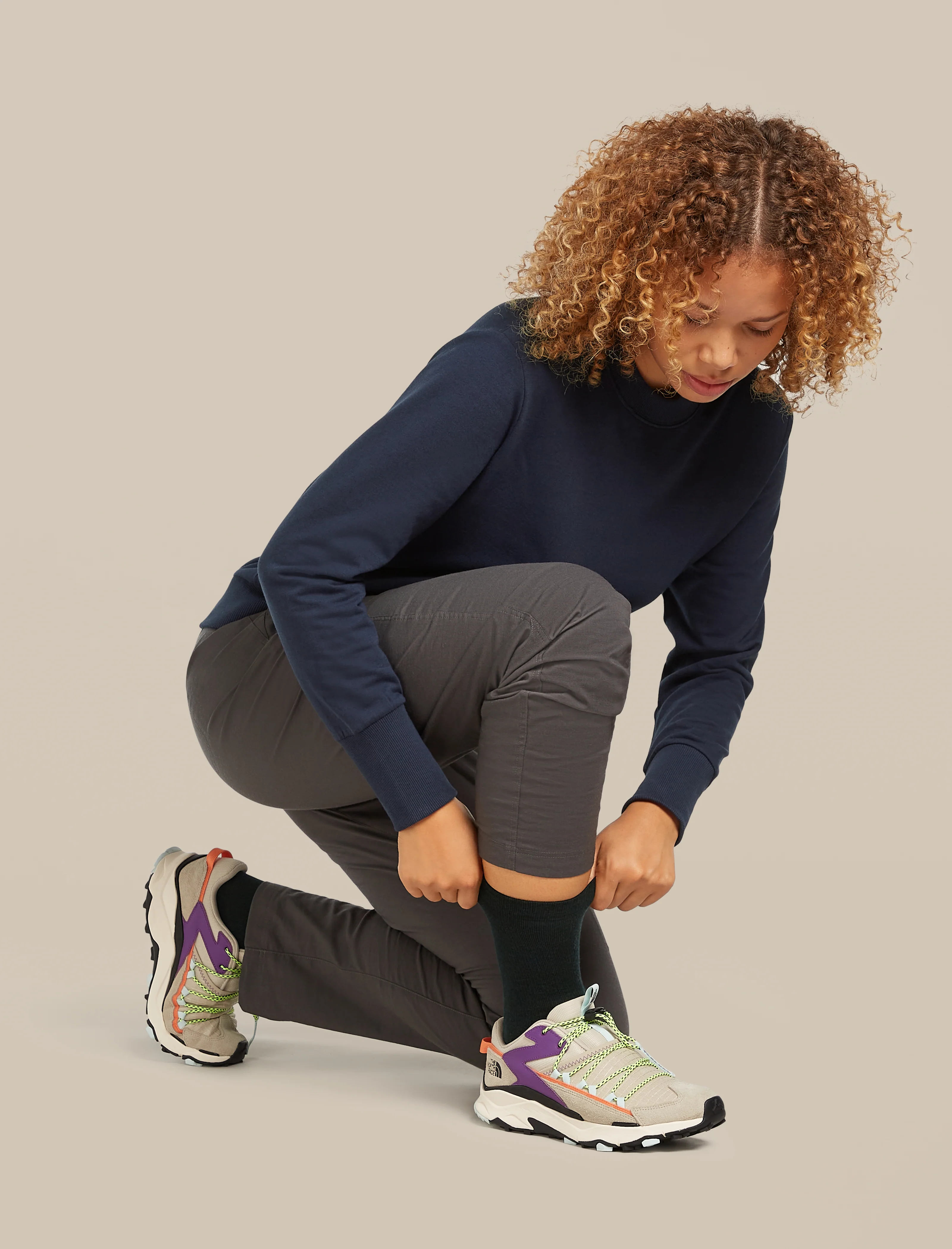 Women's Merino Lifestyle Light Crew Socks - Image 3