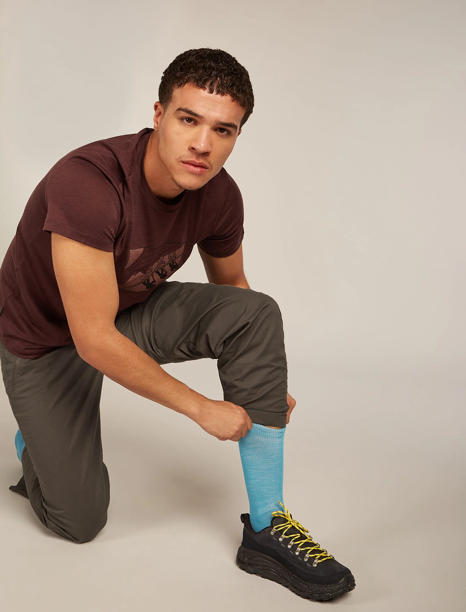 Men's Merino Lifestyle Light Crew Socks
