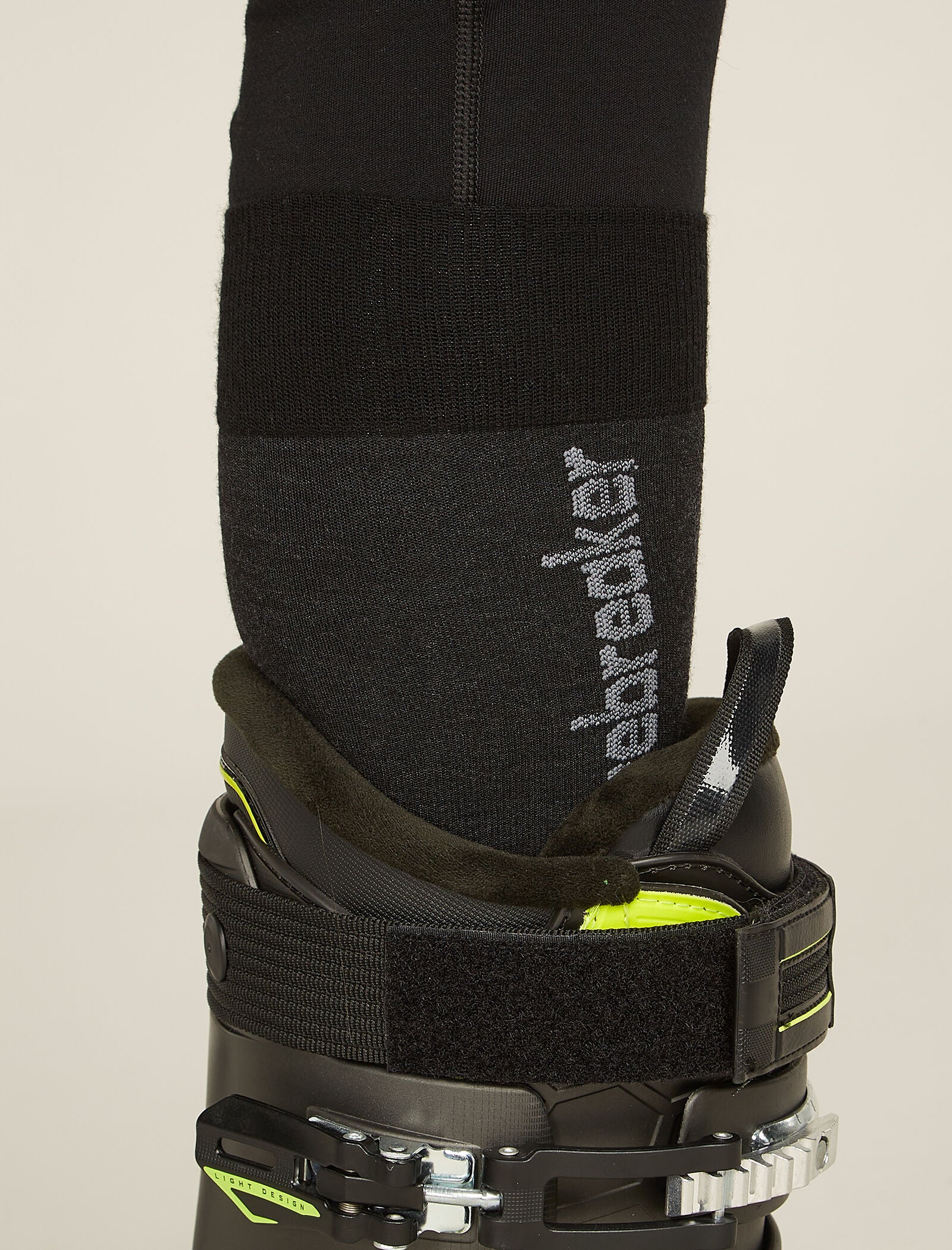 Men's Merino Snow Liner Over The Calf Socks - Image 2