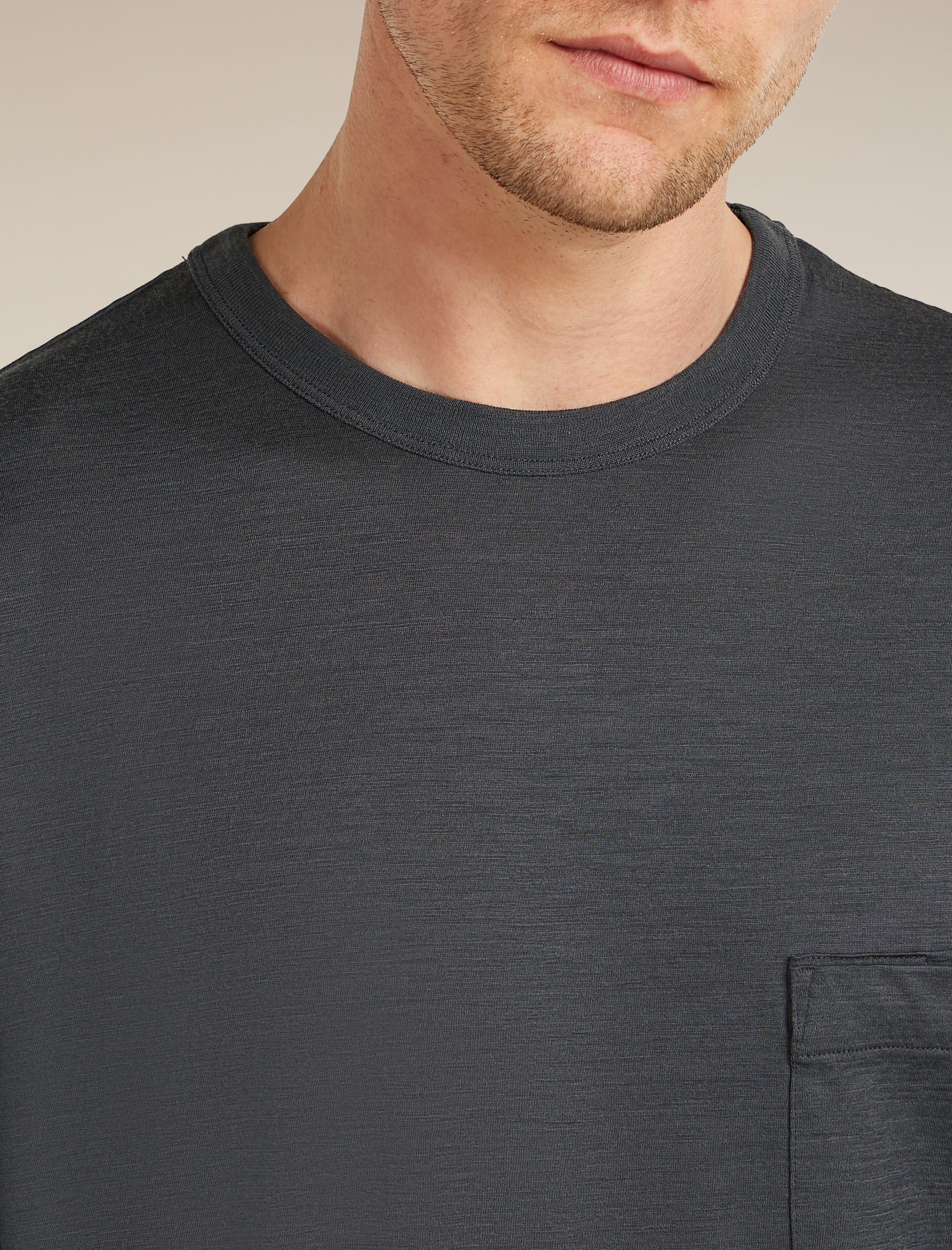 Unisex Merino 150 Long Sleeve Pocket Tee - Image 11