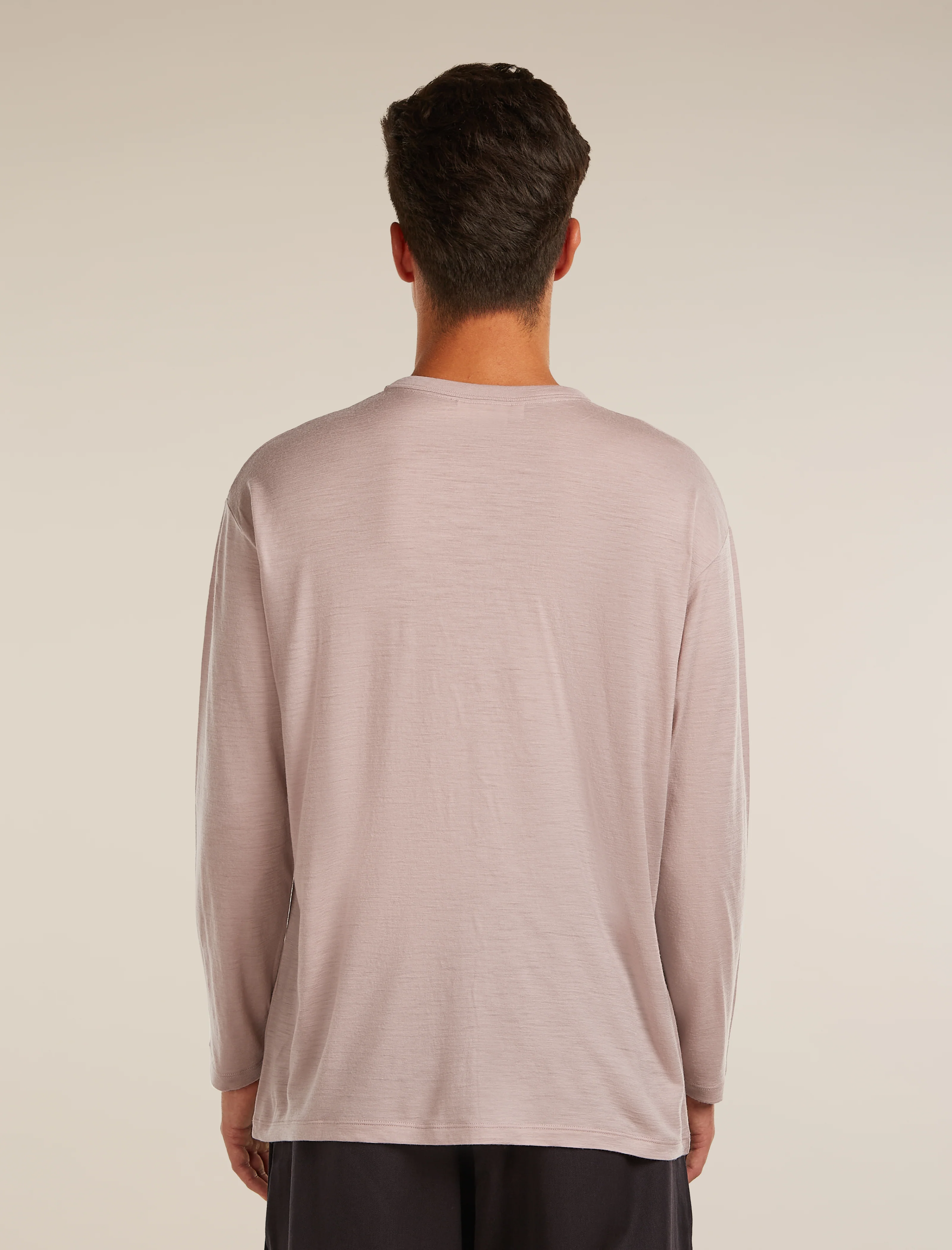 Unisex Merino 150 Long Sleeve Pocket Tee - Image 2
