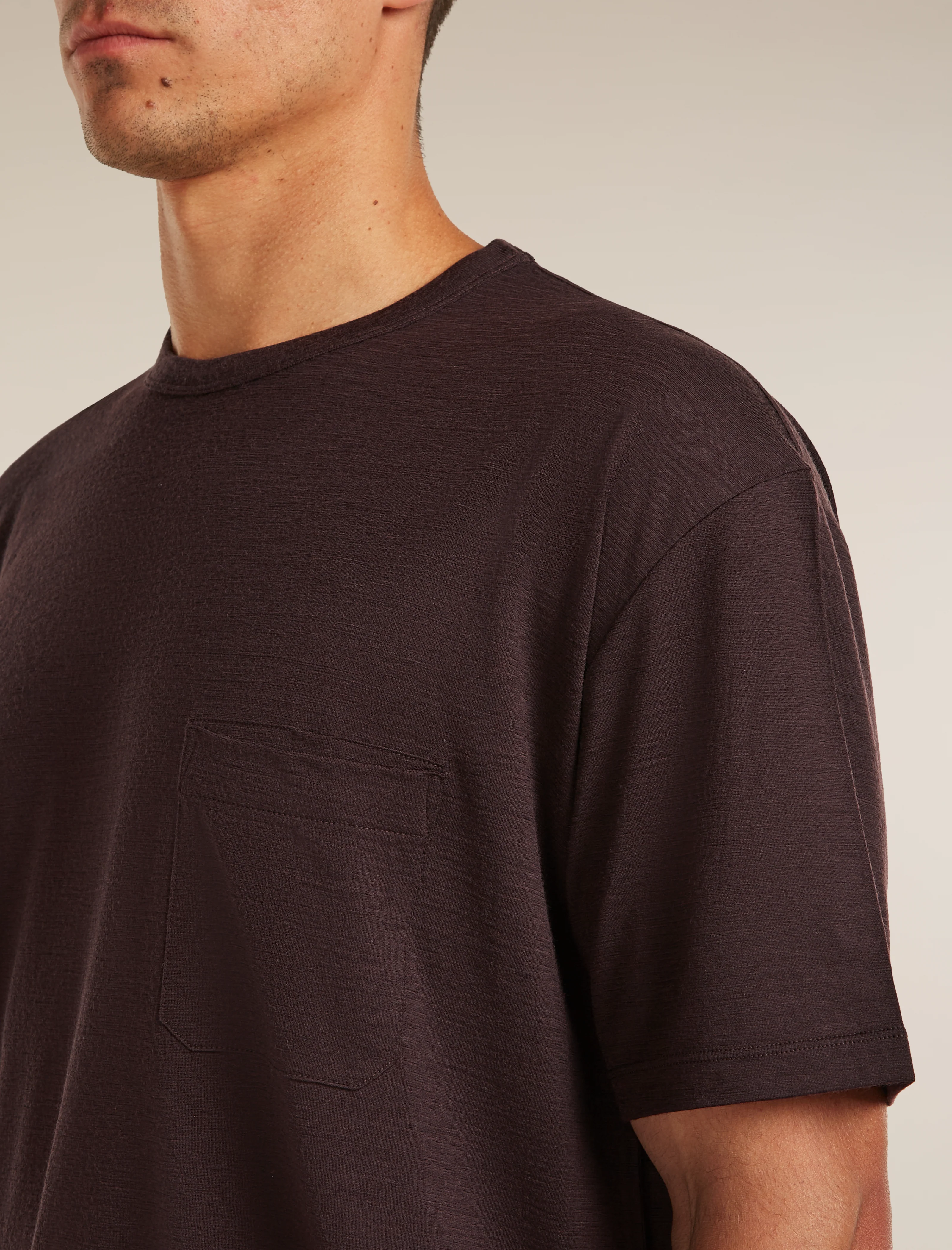 Unisex Merino 150 Short Sleeve Pocket Tee - Image 4