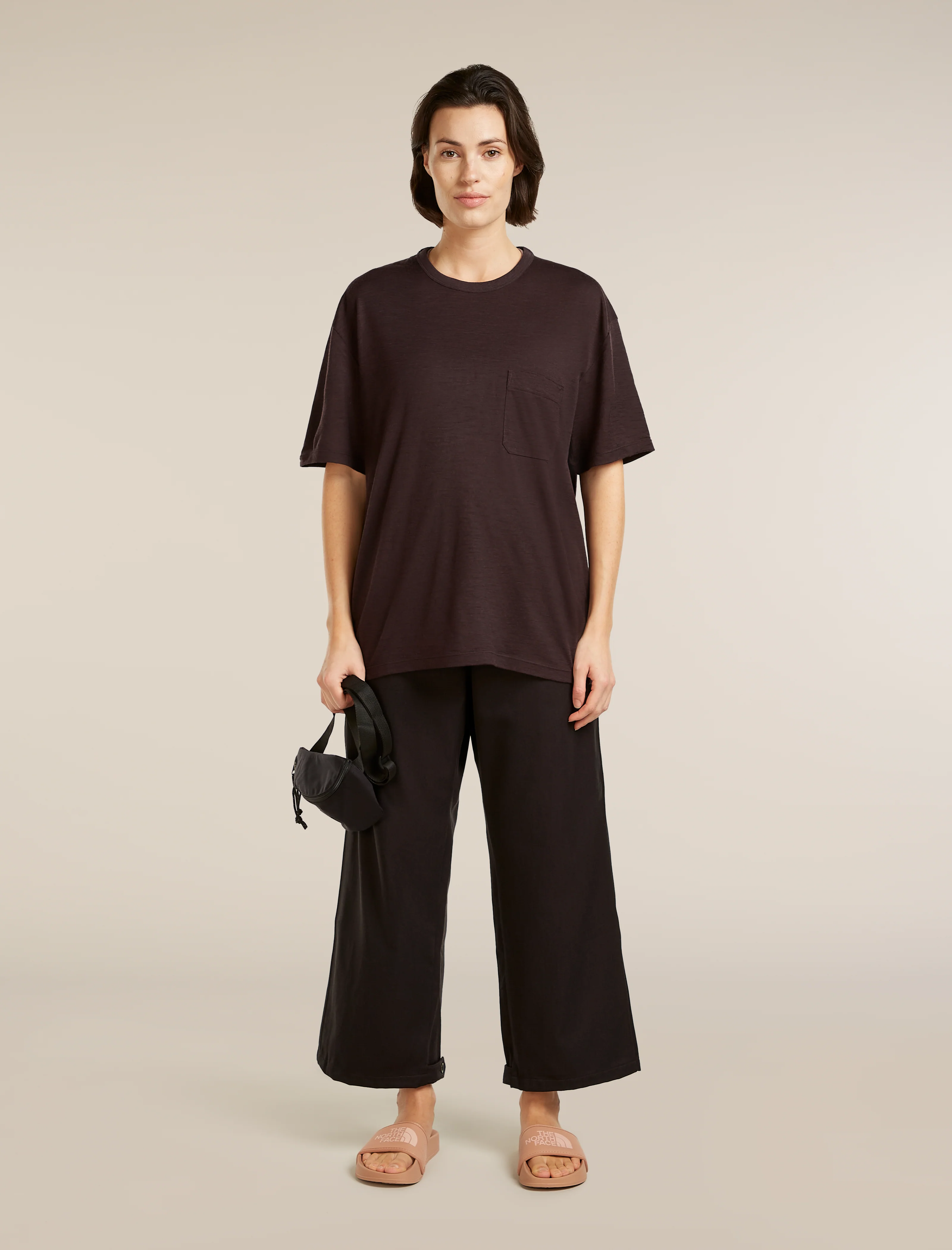 Unisex Merino 150 Short Sleeve Pocket Tee - Image 8