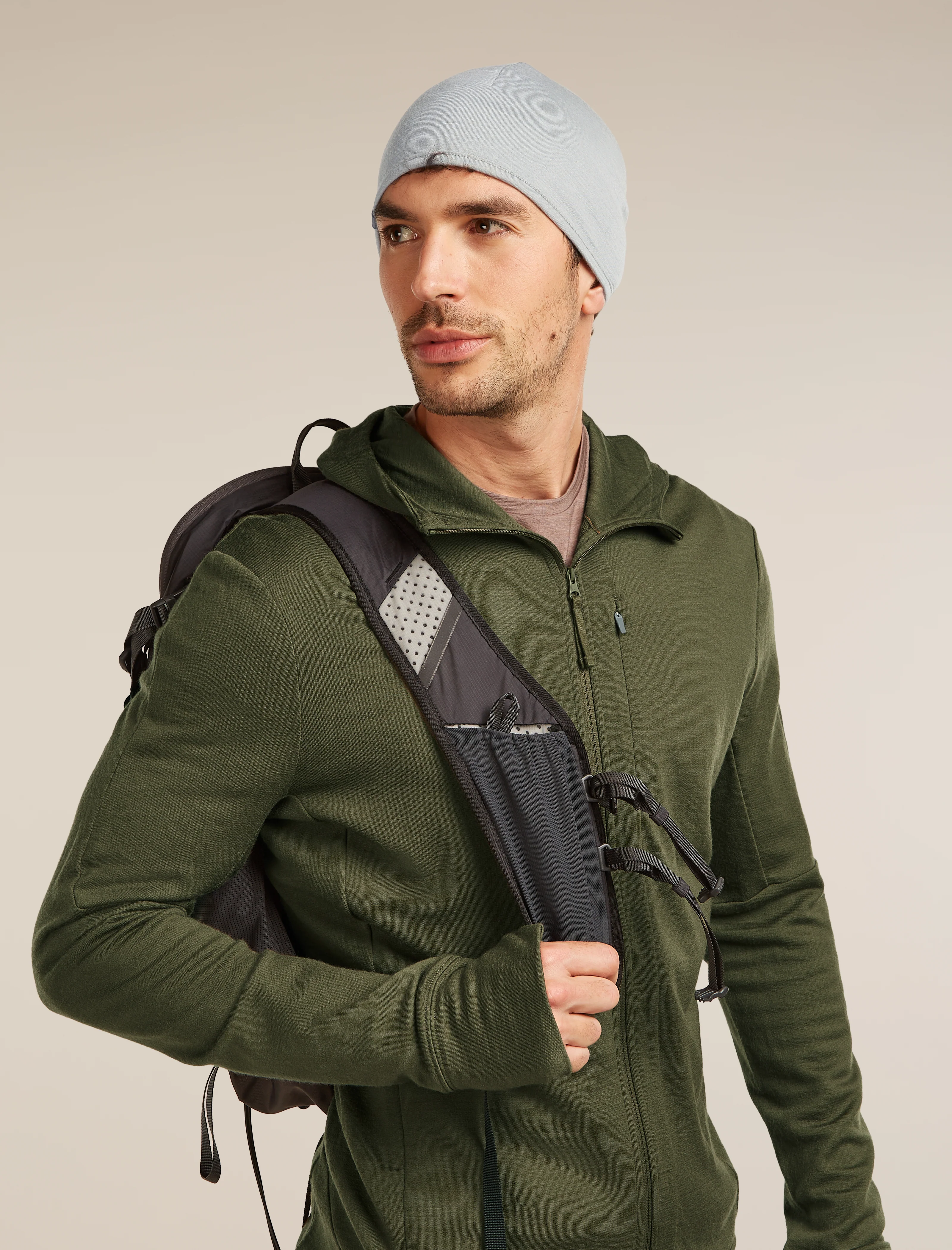 Unisex Merino 200 Oasis Reversible Beanie - Image 3