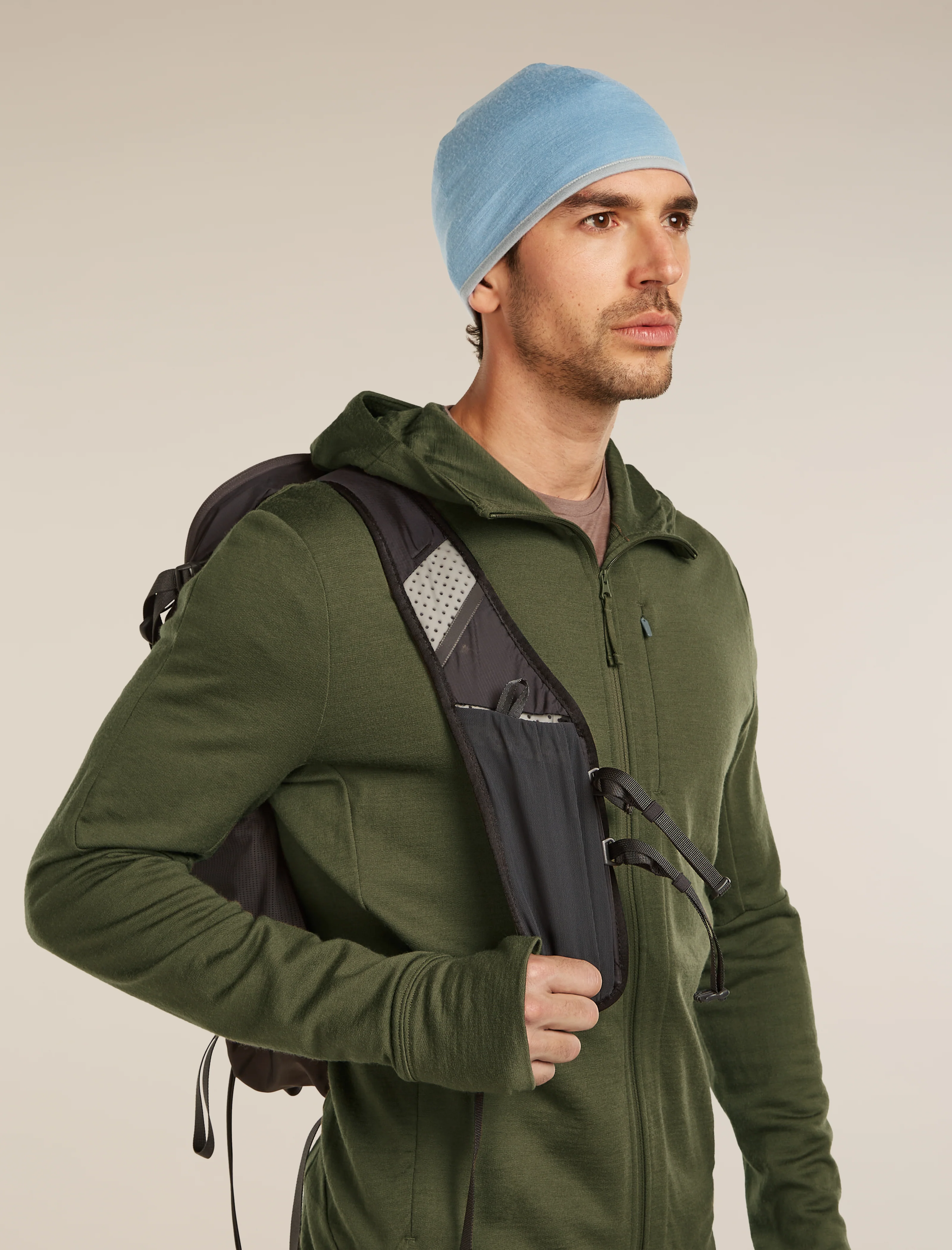 Unisex Merino 200 Oasis Reversible Beanie - Image 4