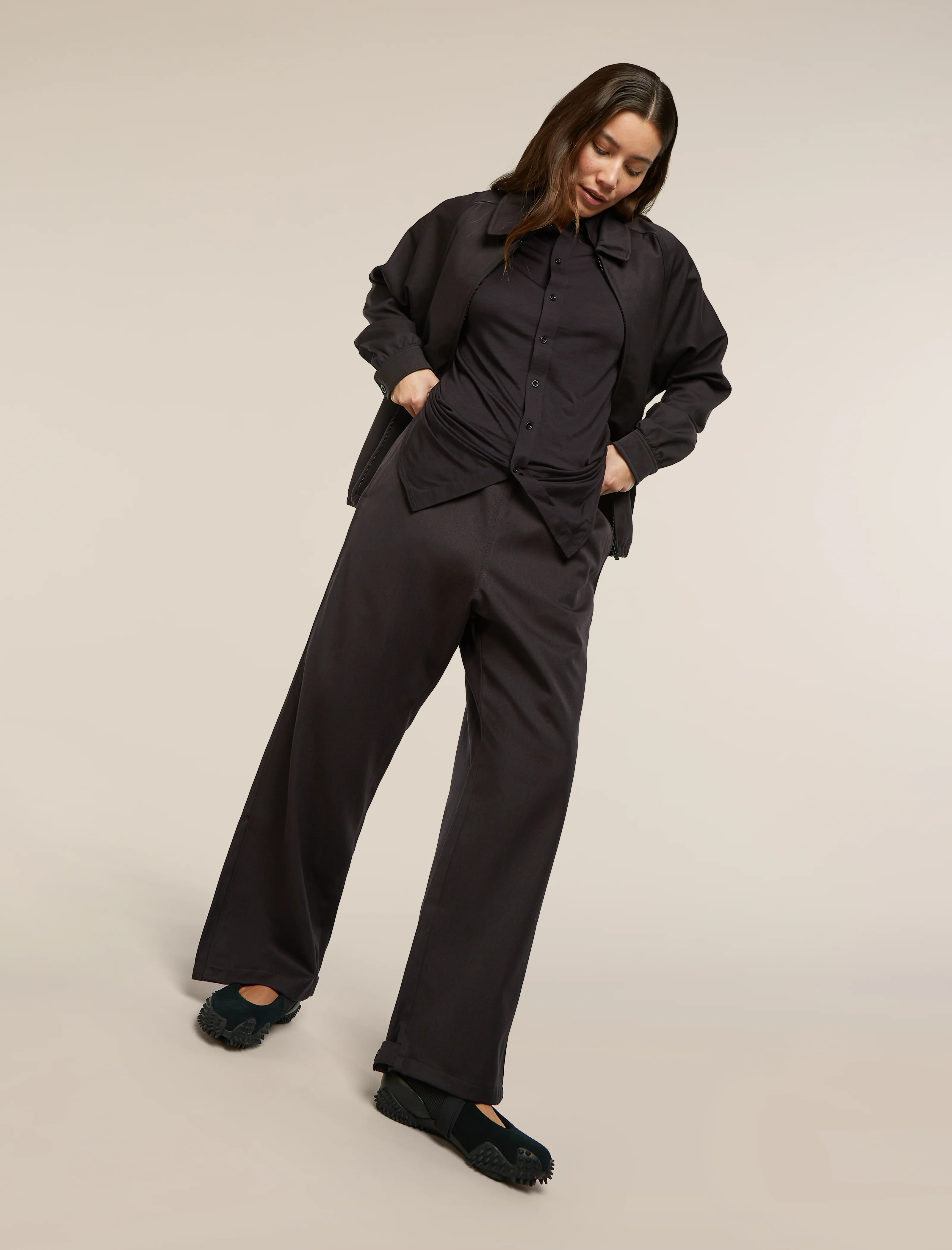 Unisex Merino Blend 125 Cool-Lite™ Long Sleeve Shirt - Image 15
