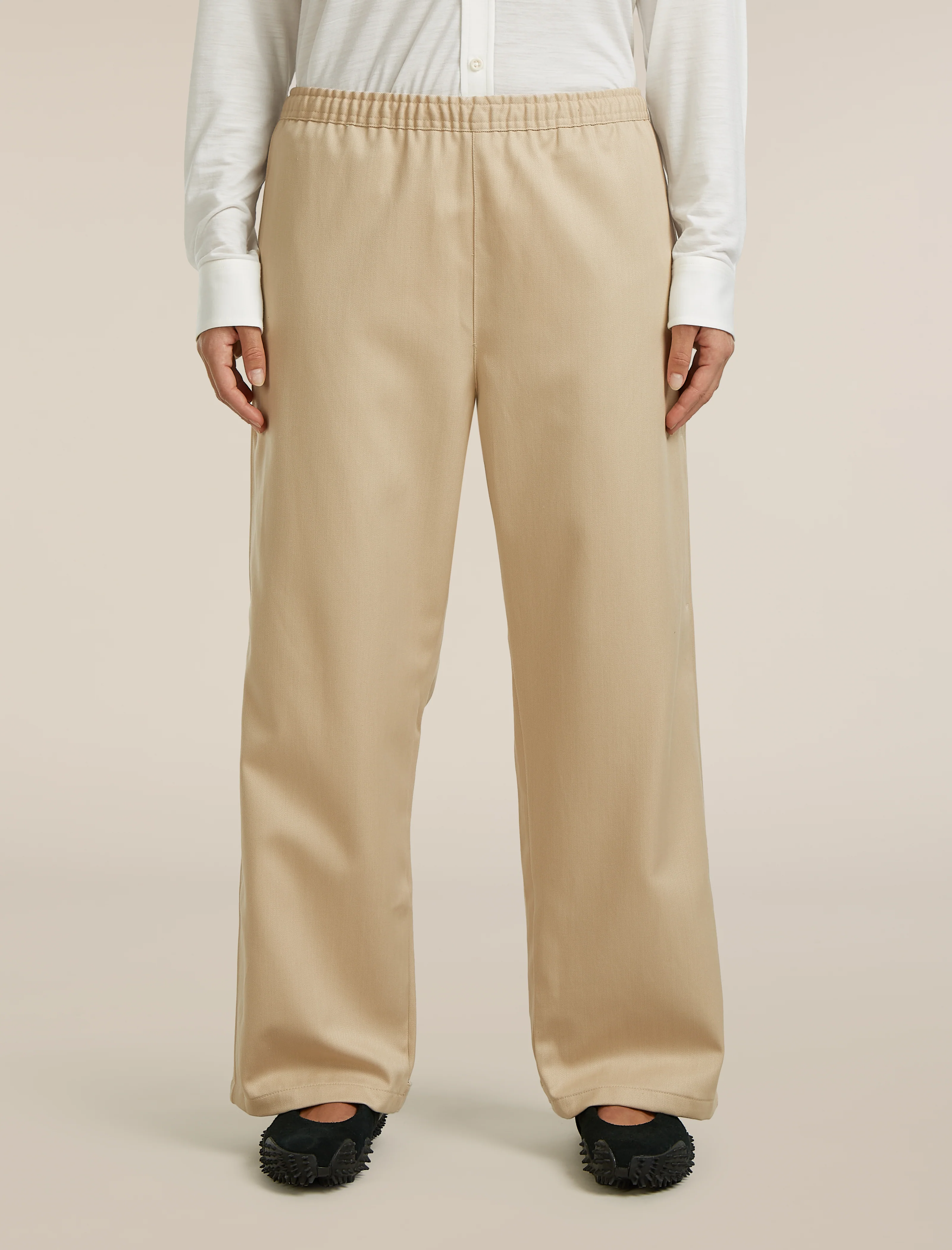 Unisex Merino Cotton Twill Adjustable Pants - Image 5