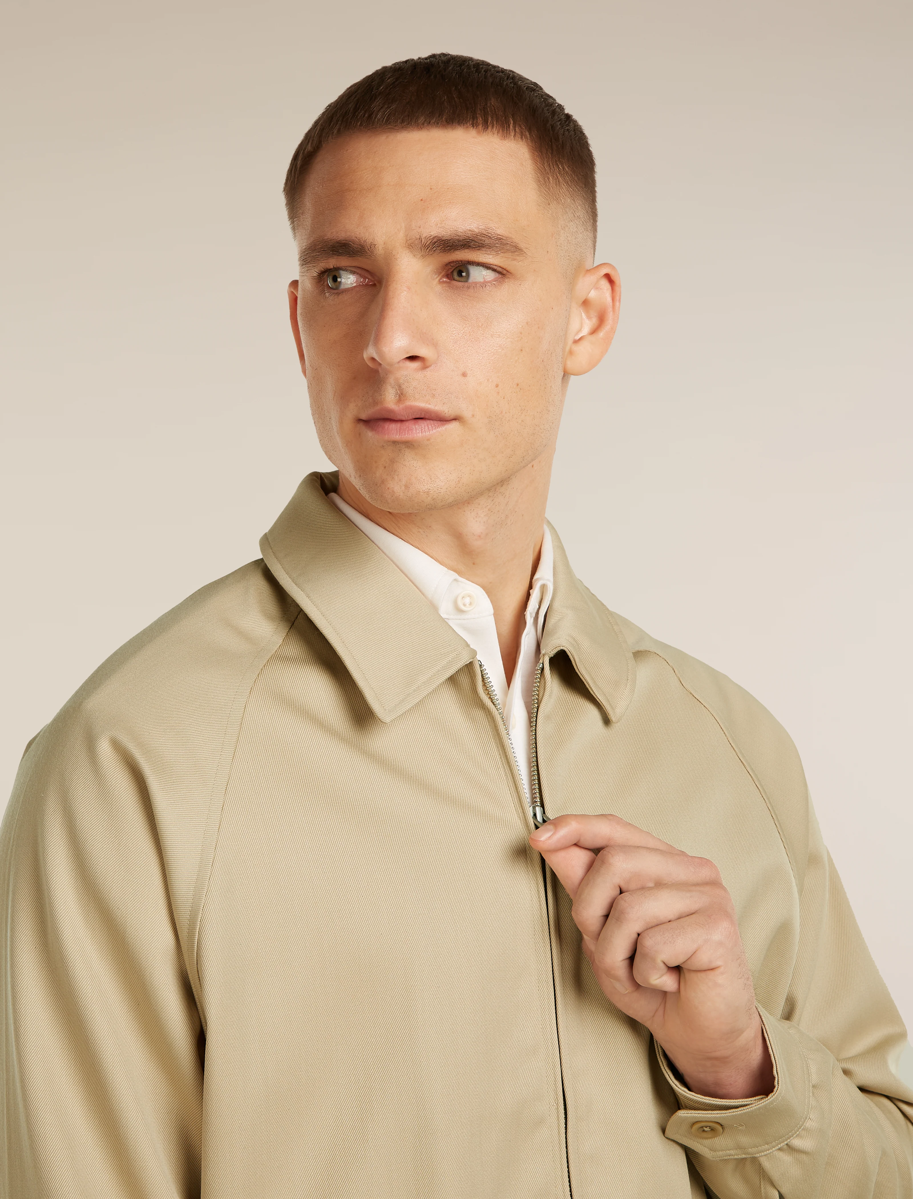 Unisex Merino Cotton Twill Shirt Jacket - Image 11