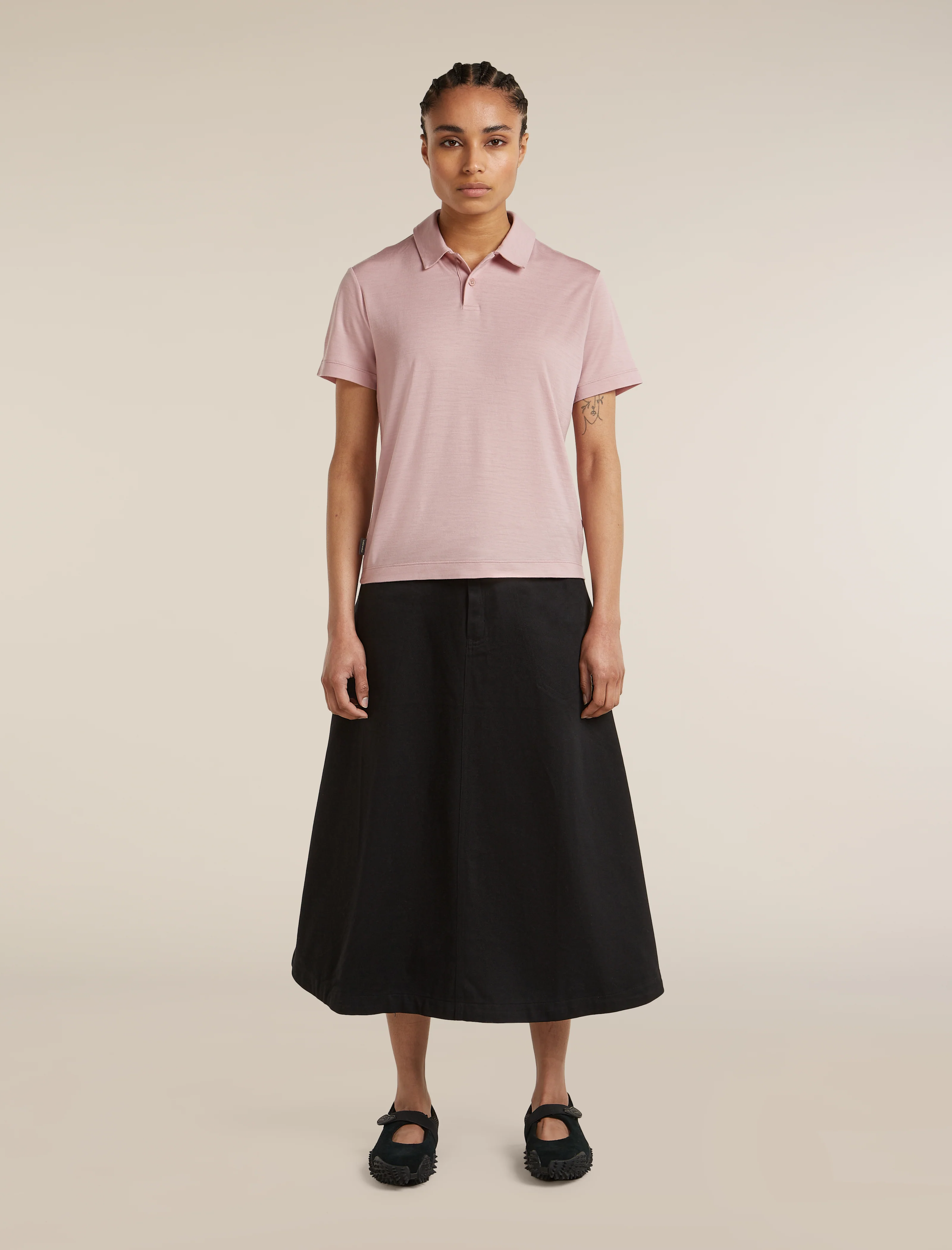 Women's 15.5 MerinoFine™ Short Sleeve Polo - Image 3