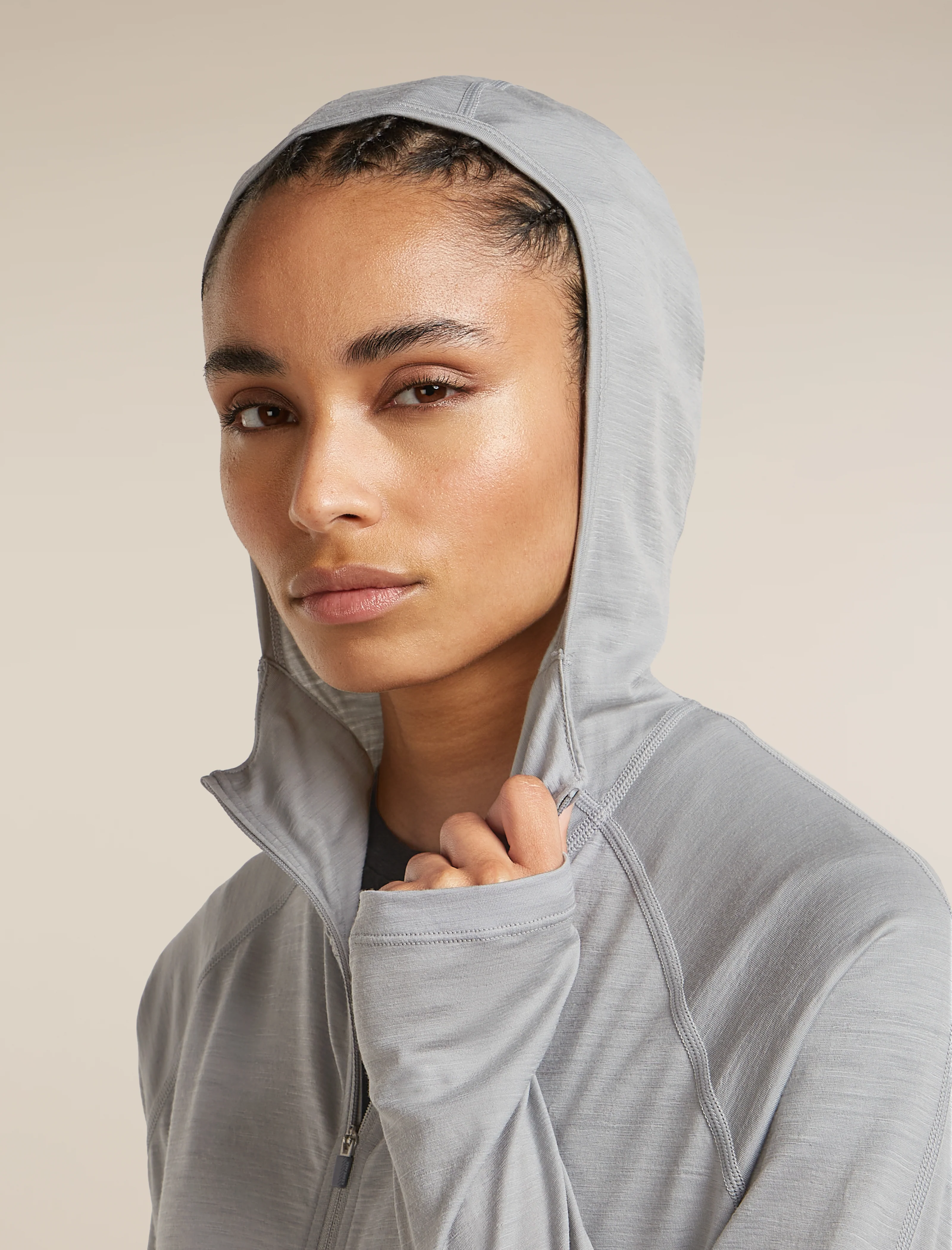Women's 150 MerinoFine™ Ace Long Sleeve Zip Hoodie - Image 12