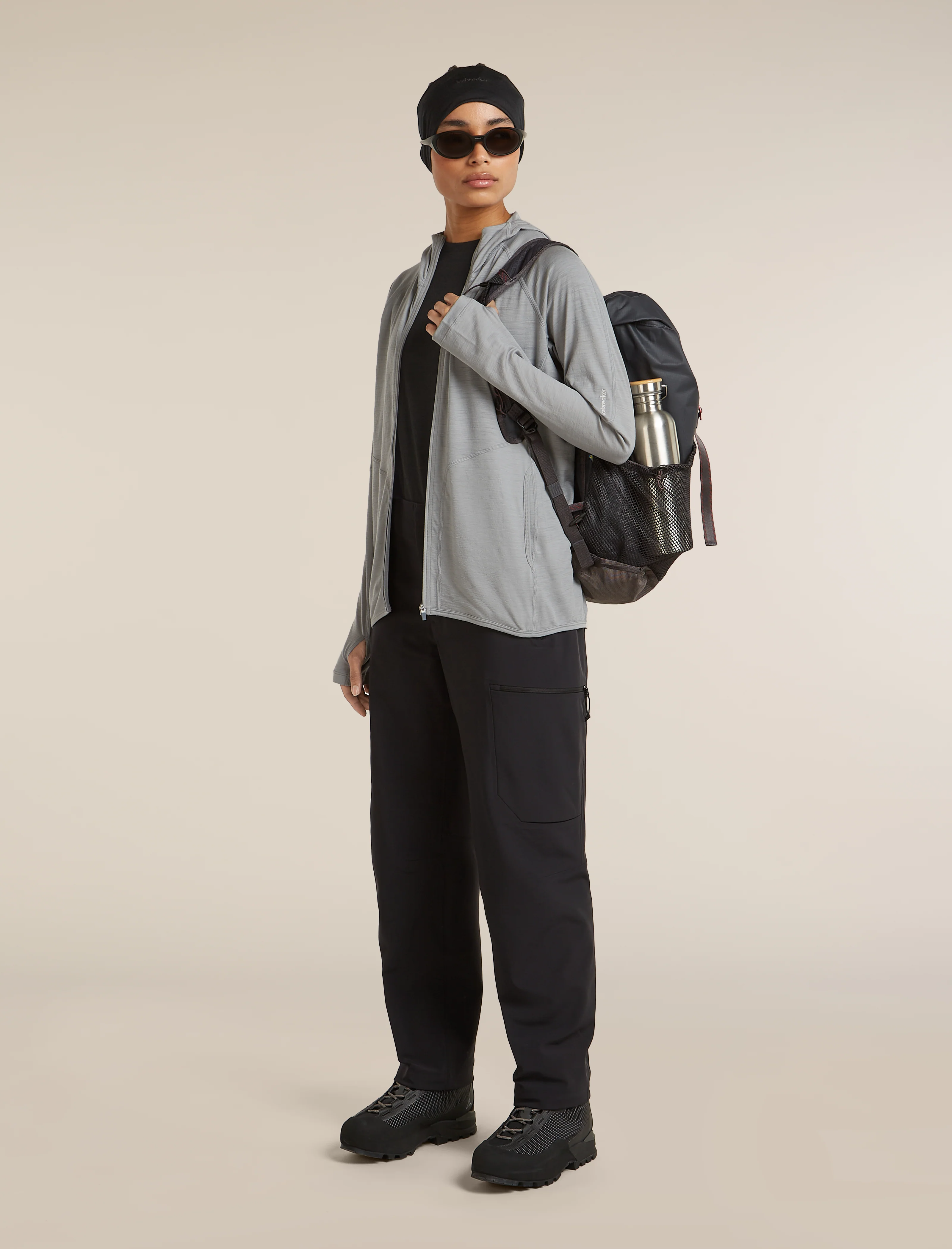 Women's 150 MerinoFine™ Ace Long Sleeve Zip Hoodie - Image 4