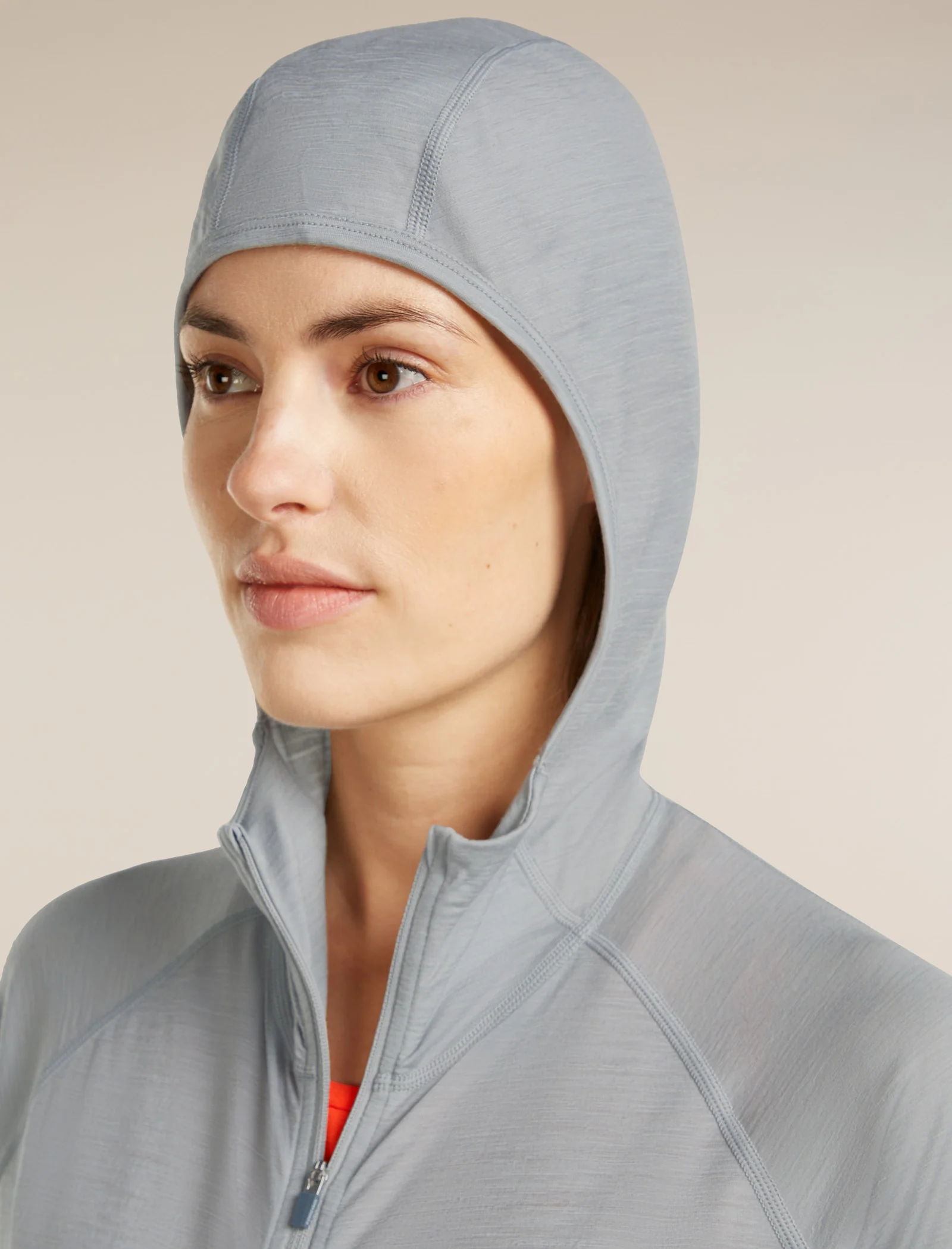 Women's 150 MerinoFine™ Ace Long Sleeve Zip Hoodie - Image 7
