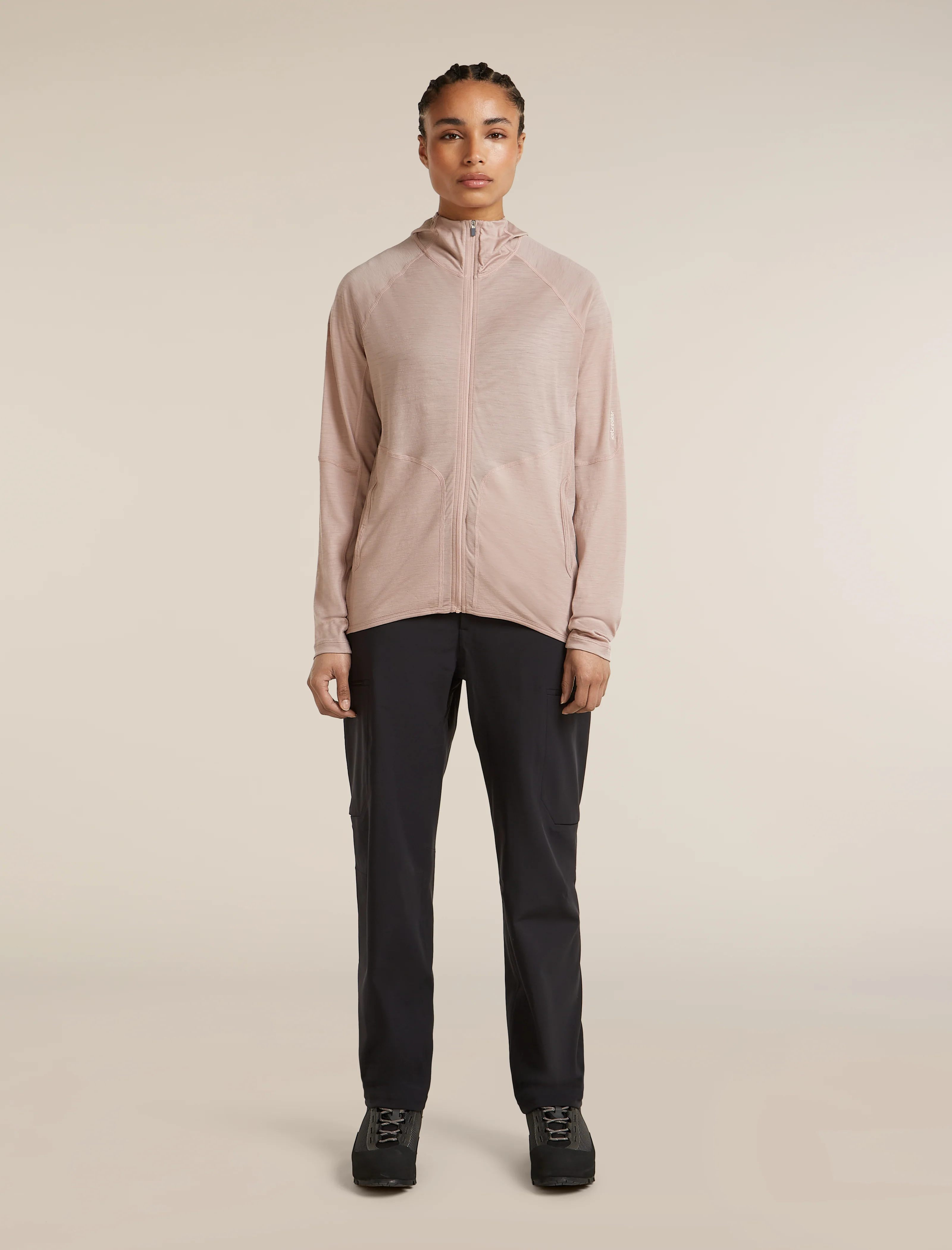 Women's 150 MerinoFine™ Ace Long Sleeve Zip Hoodie - Image 3