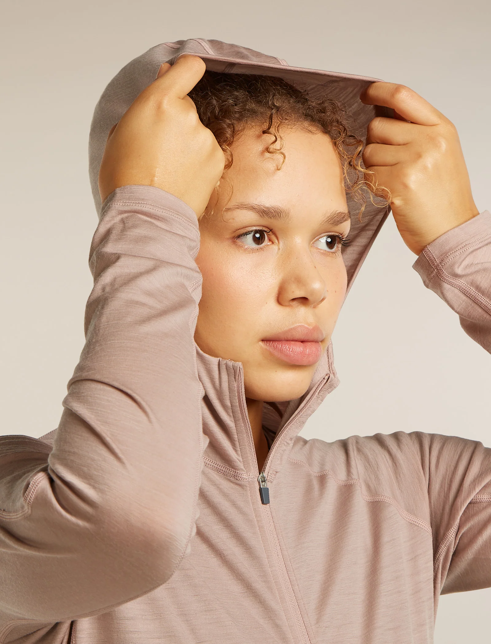 Women's 150 MerinoFine™ Ace Long Sleeve Zip Hoodie - Image 5