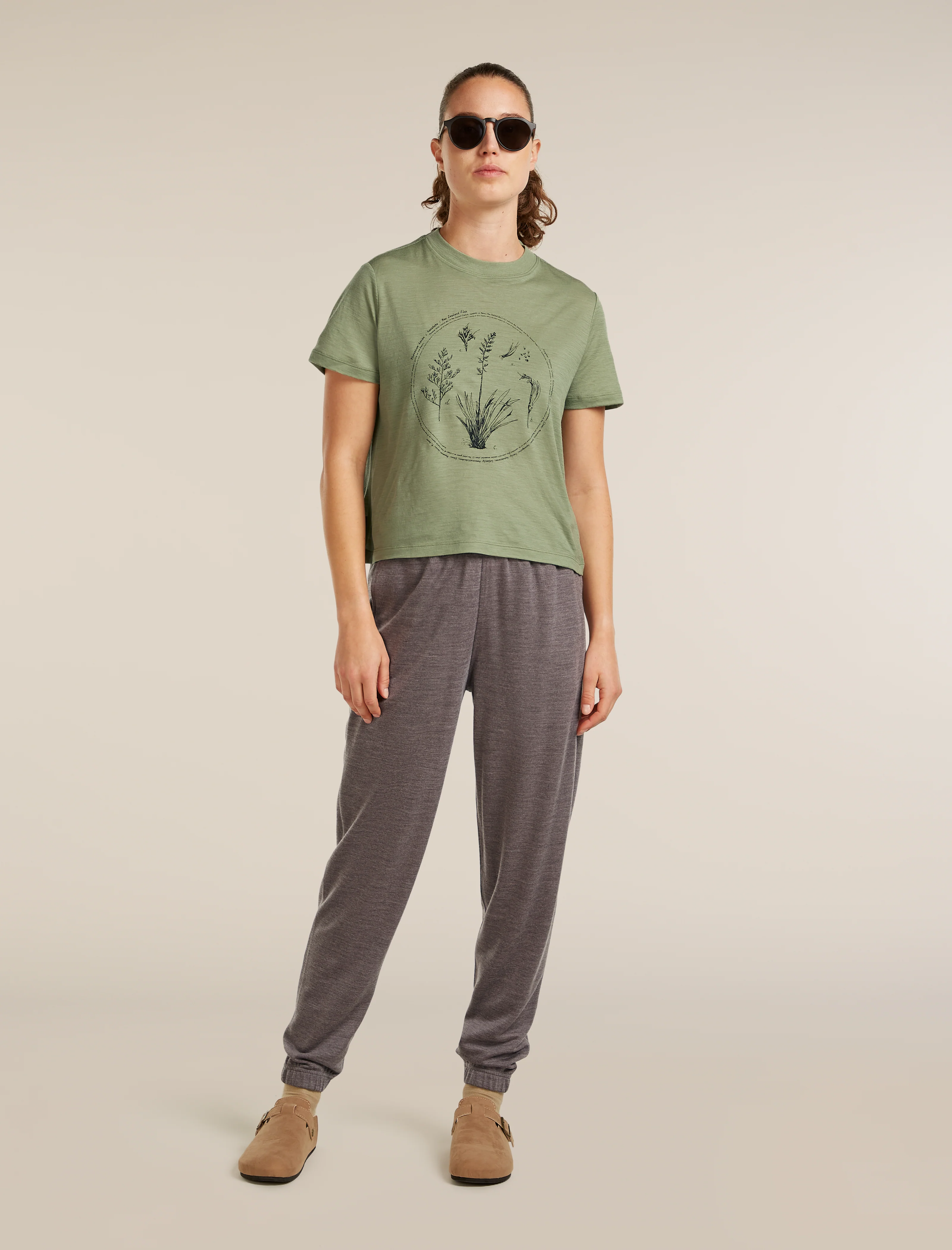 Women's Merino 150 Tech Lite Short Sleeve Crop Tee Seed Story - Image 4