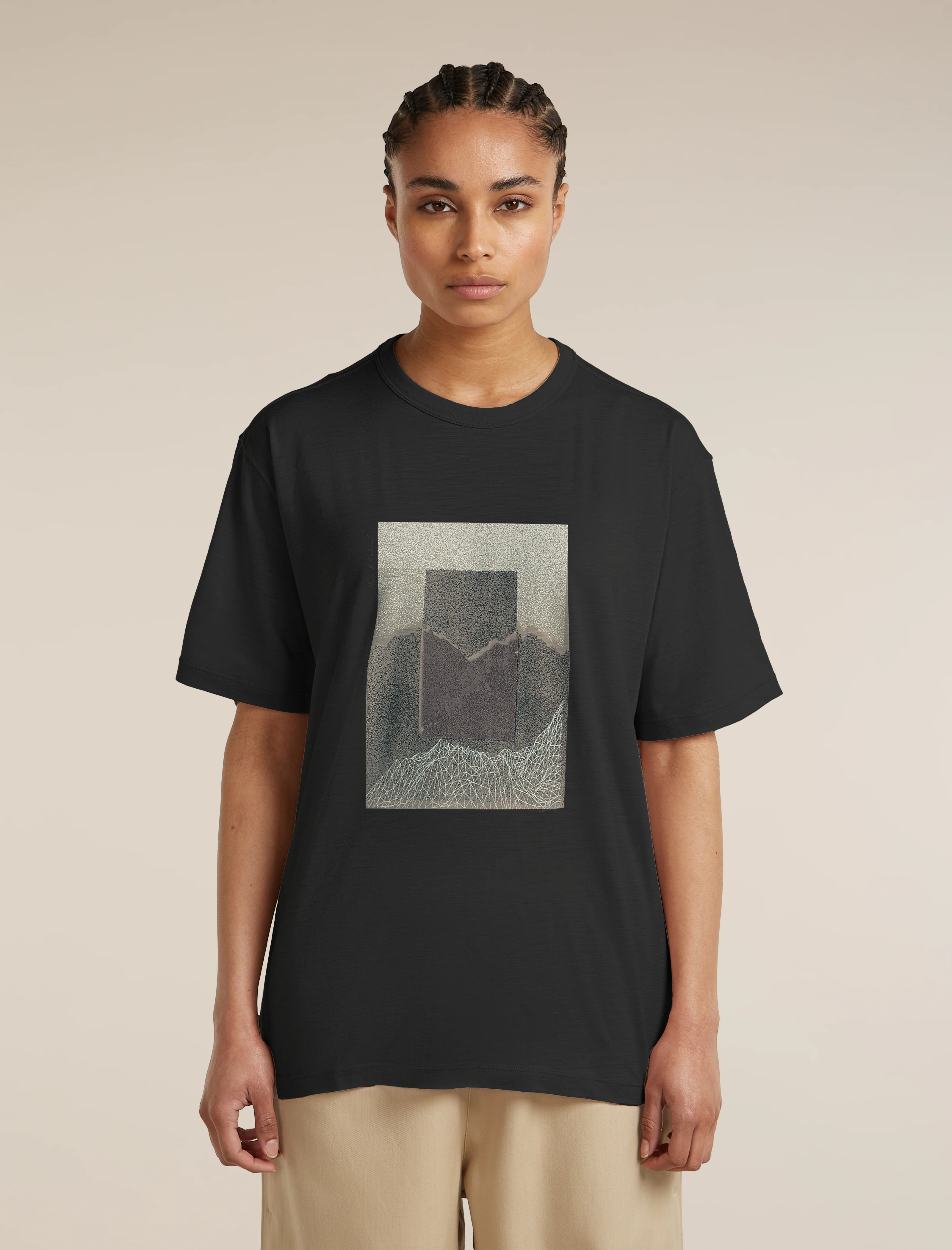 Women's Merino 150 Tech Lite Short Sleeve Relaxed Tee Mountain Shift
