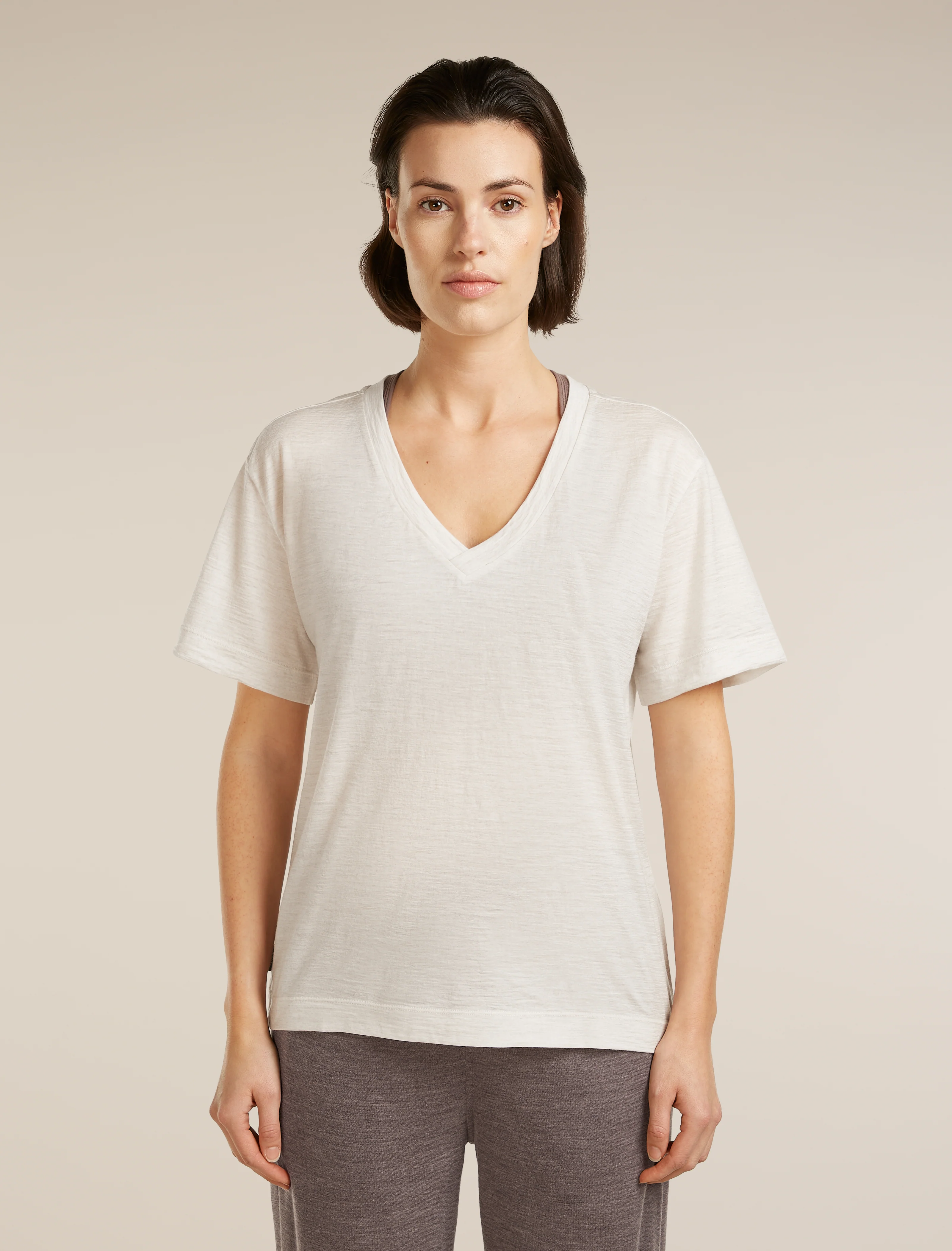 Women's Merino 150 Tech Lite Short Sleeve Relaxed V Neck Tee