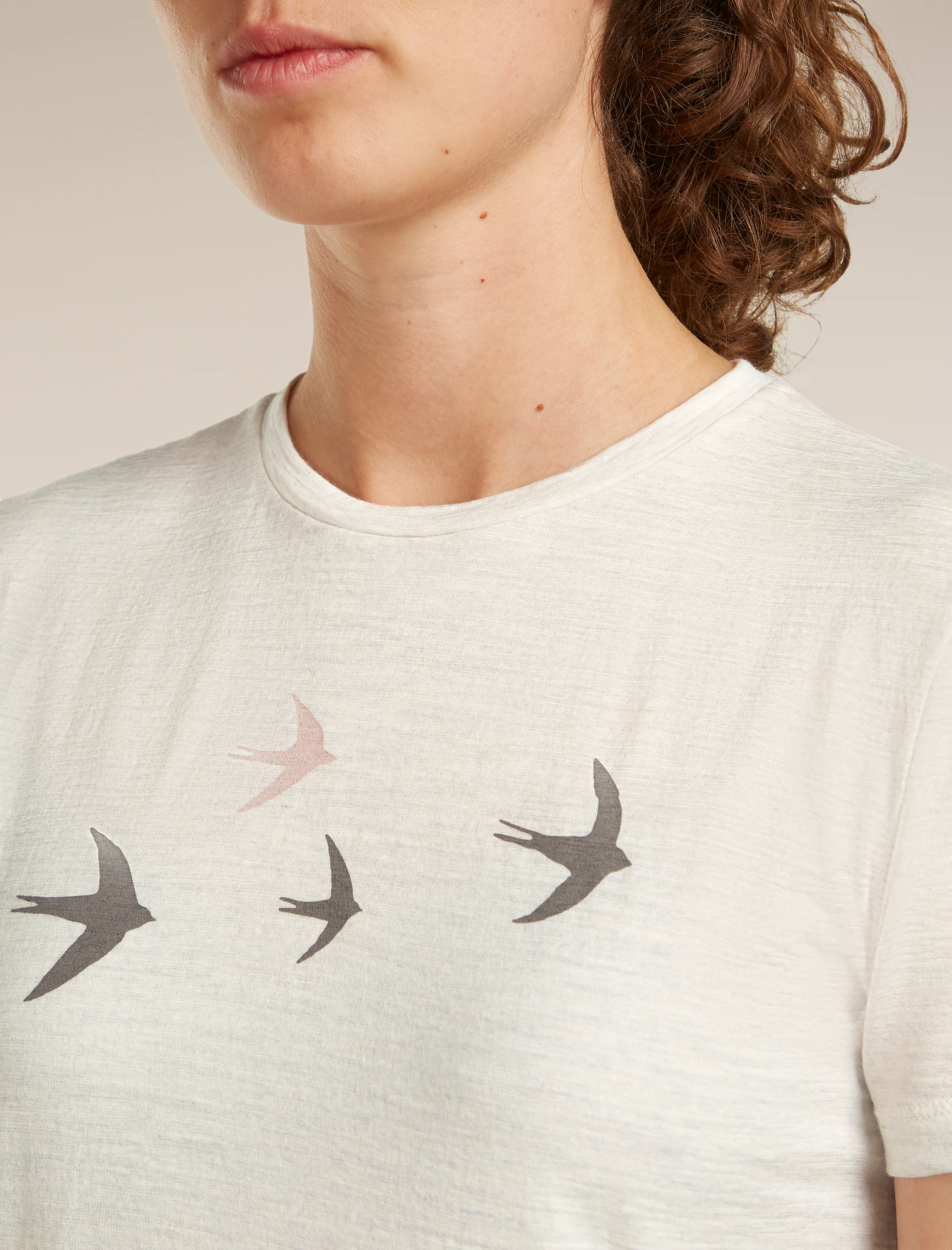 Women's Merino 150 Tech Lite Short Sleeve Tee Bird Transit - Image 9