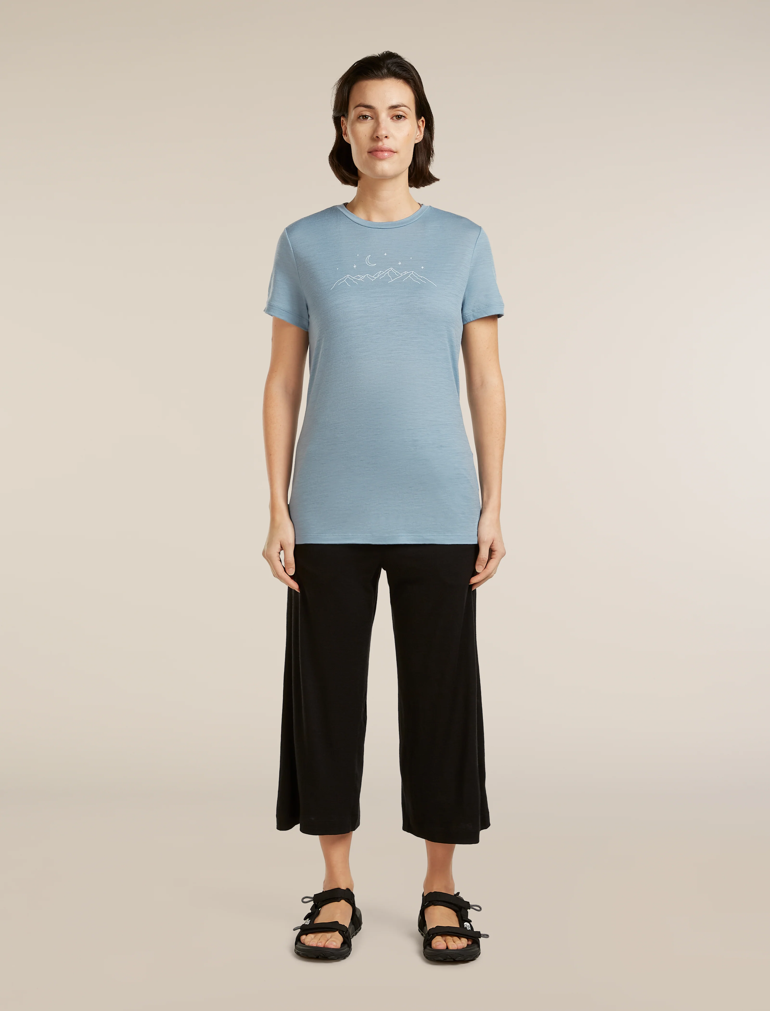 Women's Merino 150 Tech Lite Short Sleeve Tee Sparkling Stars - Image 3