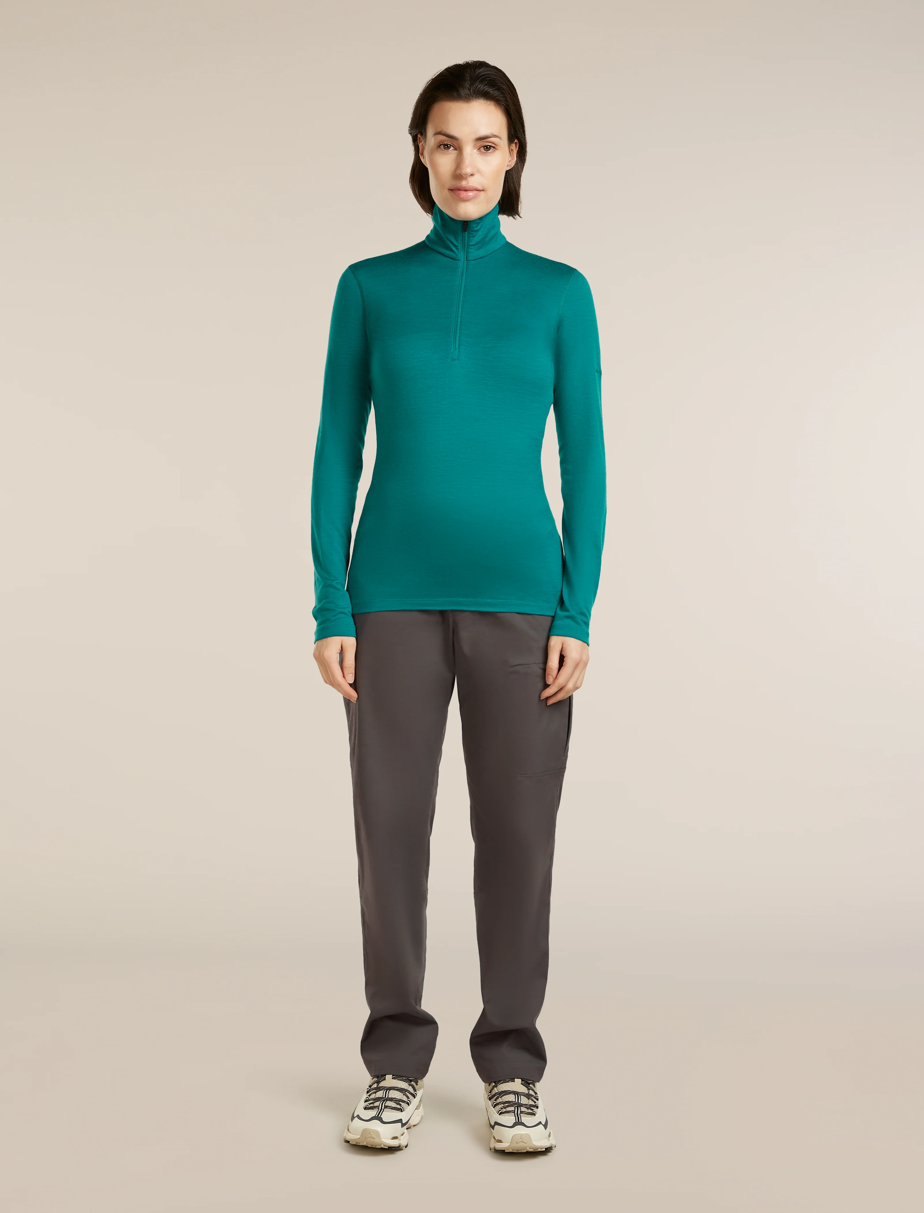 Women's Merino 200 Oasis Long Sleeve Half Zip - Image 3