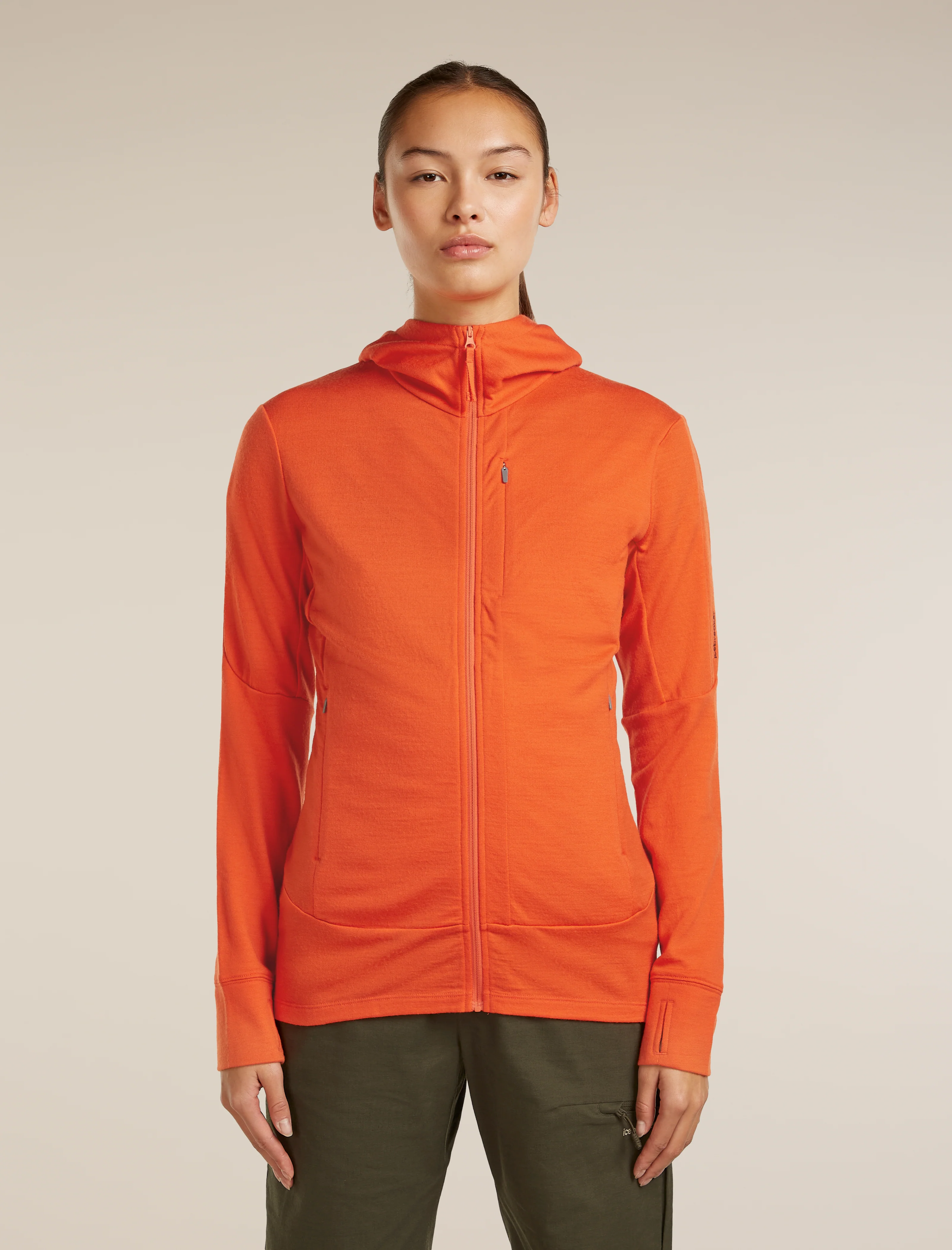 Women's Merino 260 Quantum Long Sleeve Zip Hoodie