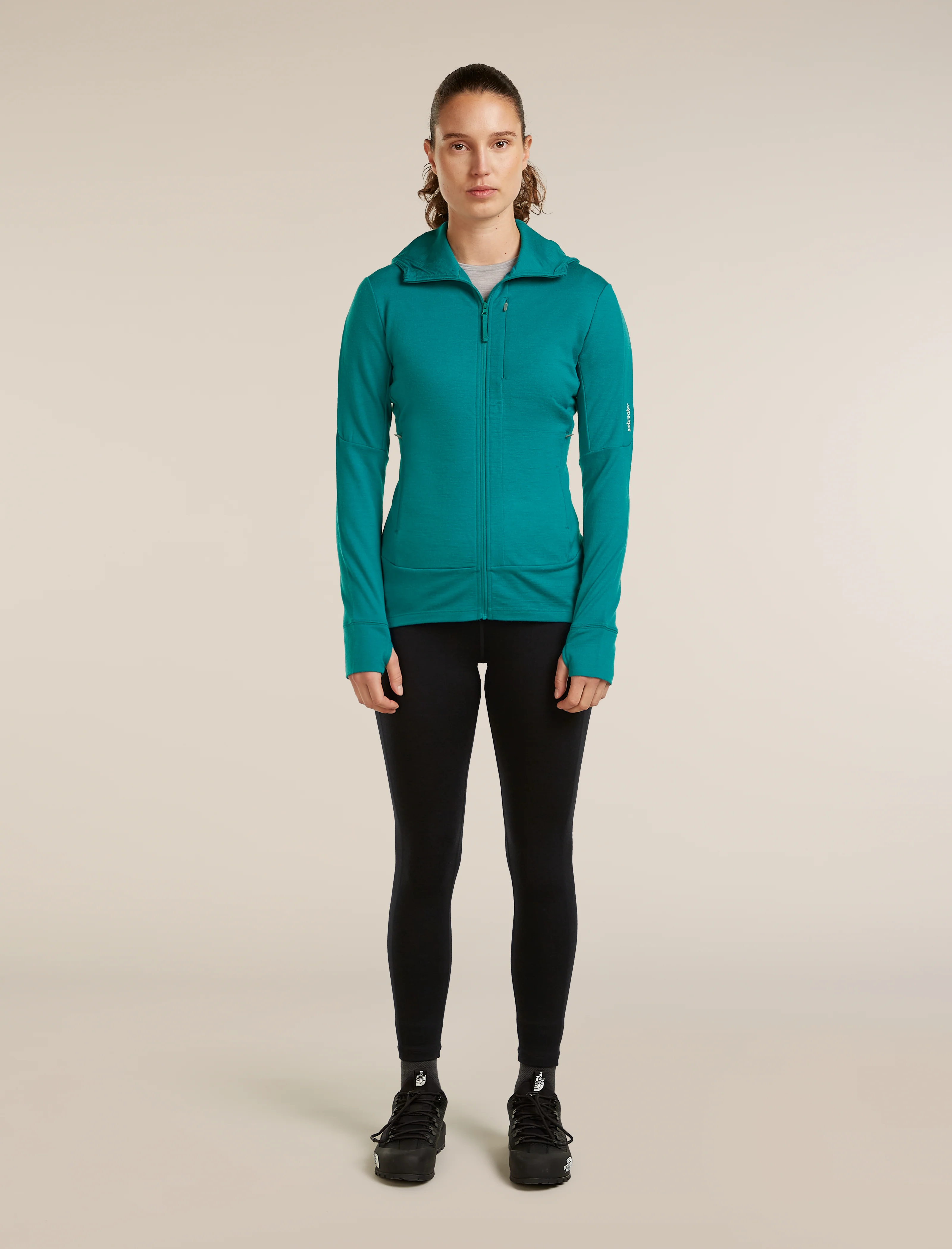 Women's Merino 260 Quantum Long Sleeve Zip Hoodie - Image 3