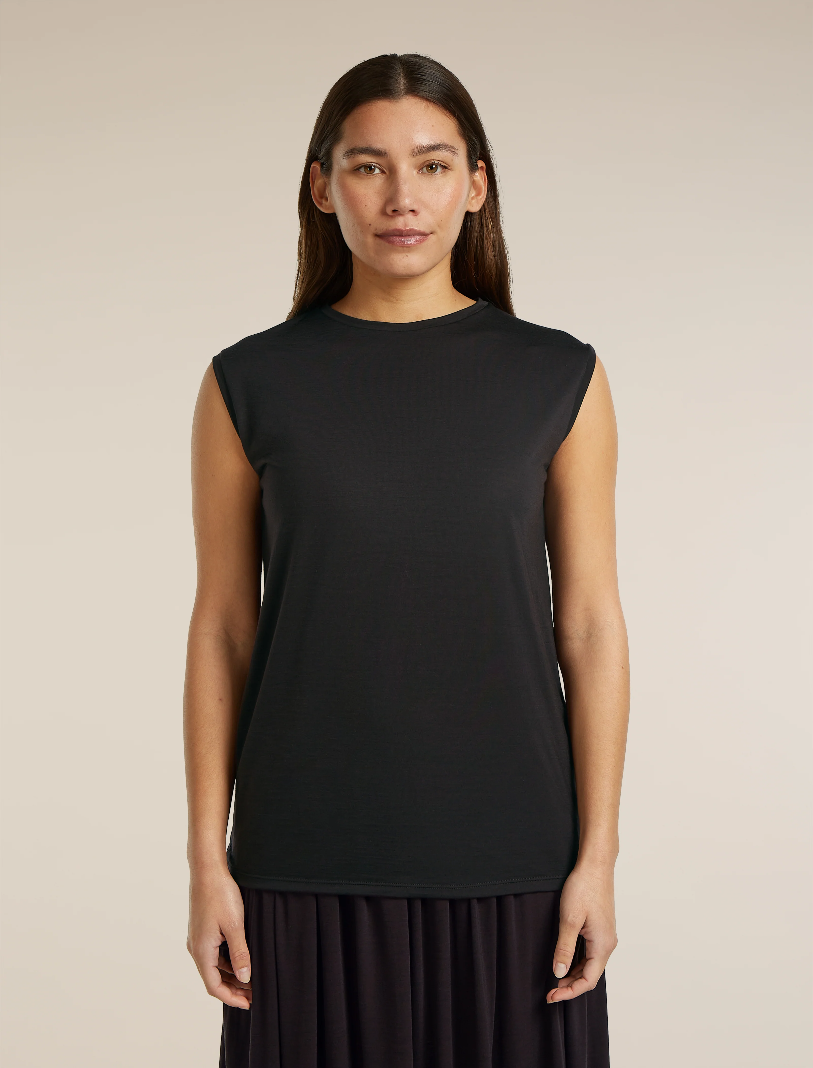 Women's Merino Blend 125 Cool-Lite™ Sleeveless Tee - Image 2