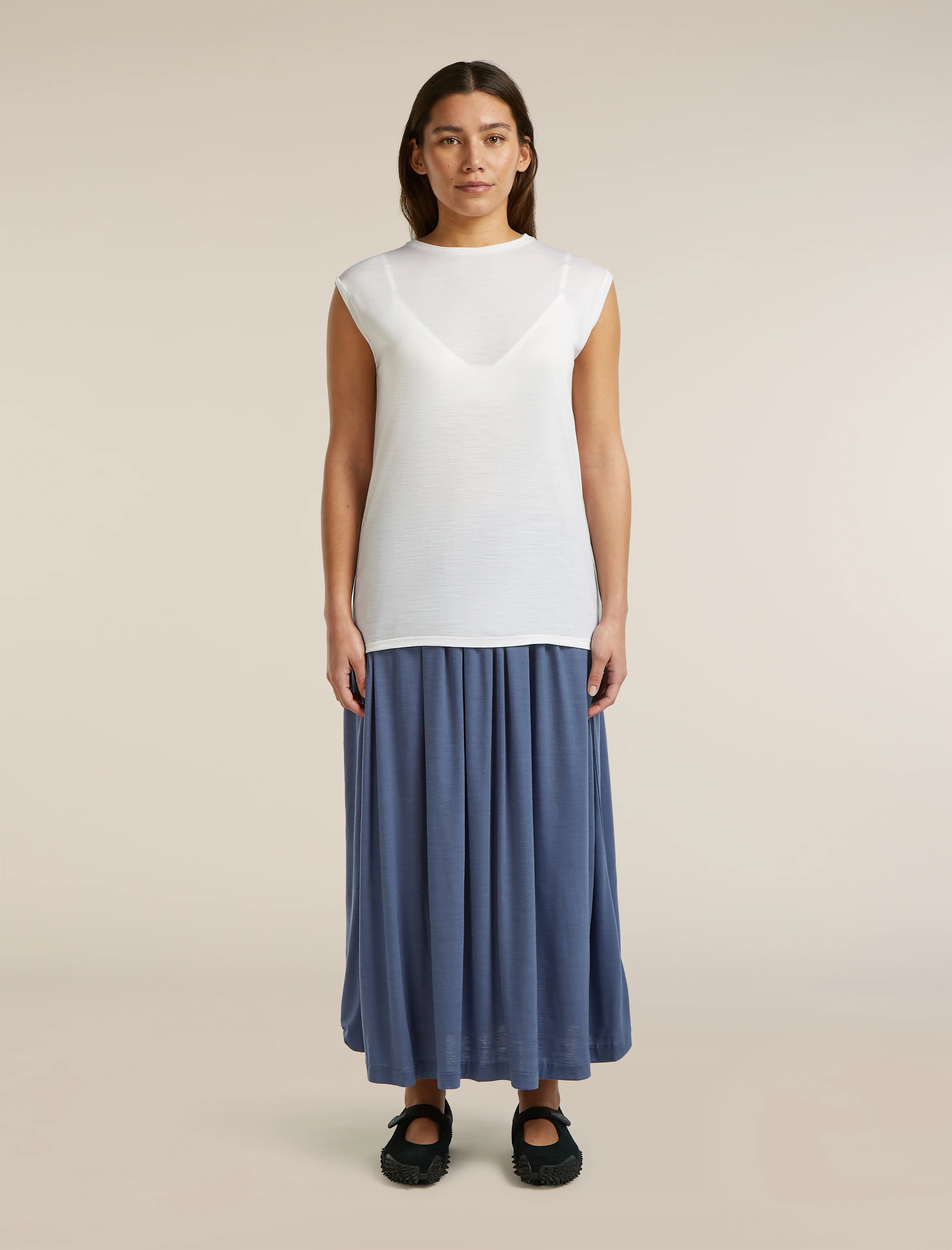 Women's Merino Blend 125 Cool-Lite™ Sleeveless Tee - Image 4