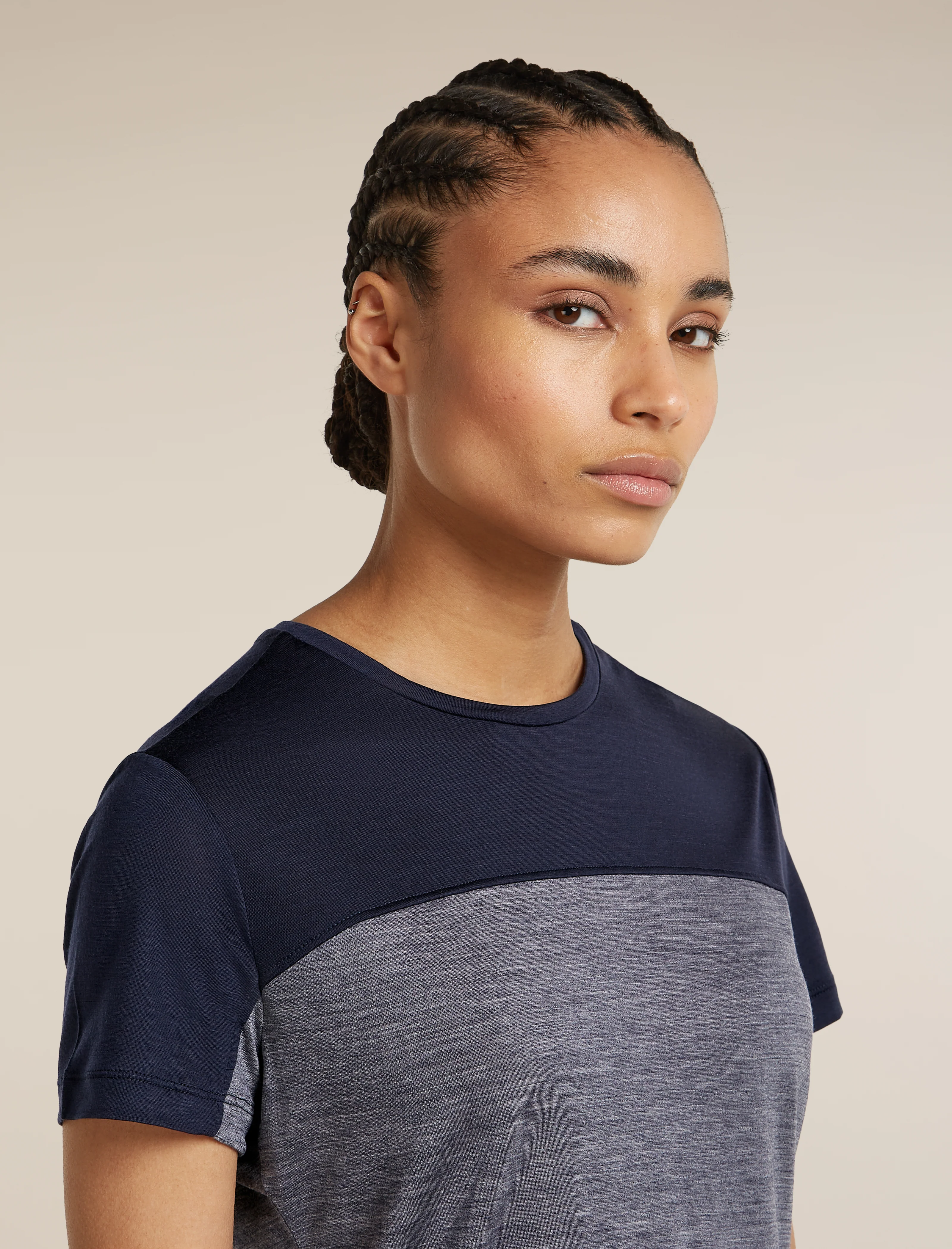 Women's Merino Blend 125 Cool-Lite™ Sphere Short Sleeve Tee Colour Block - Image 5