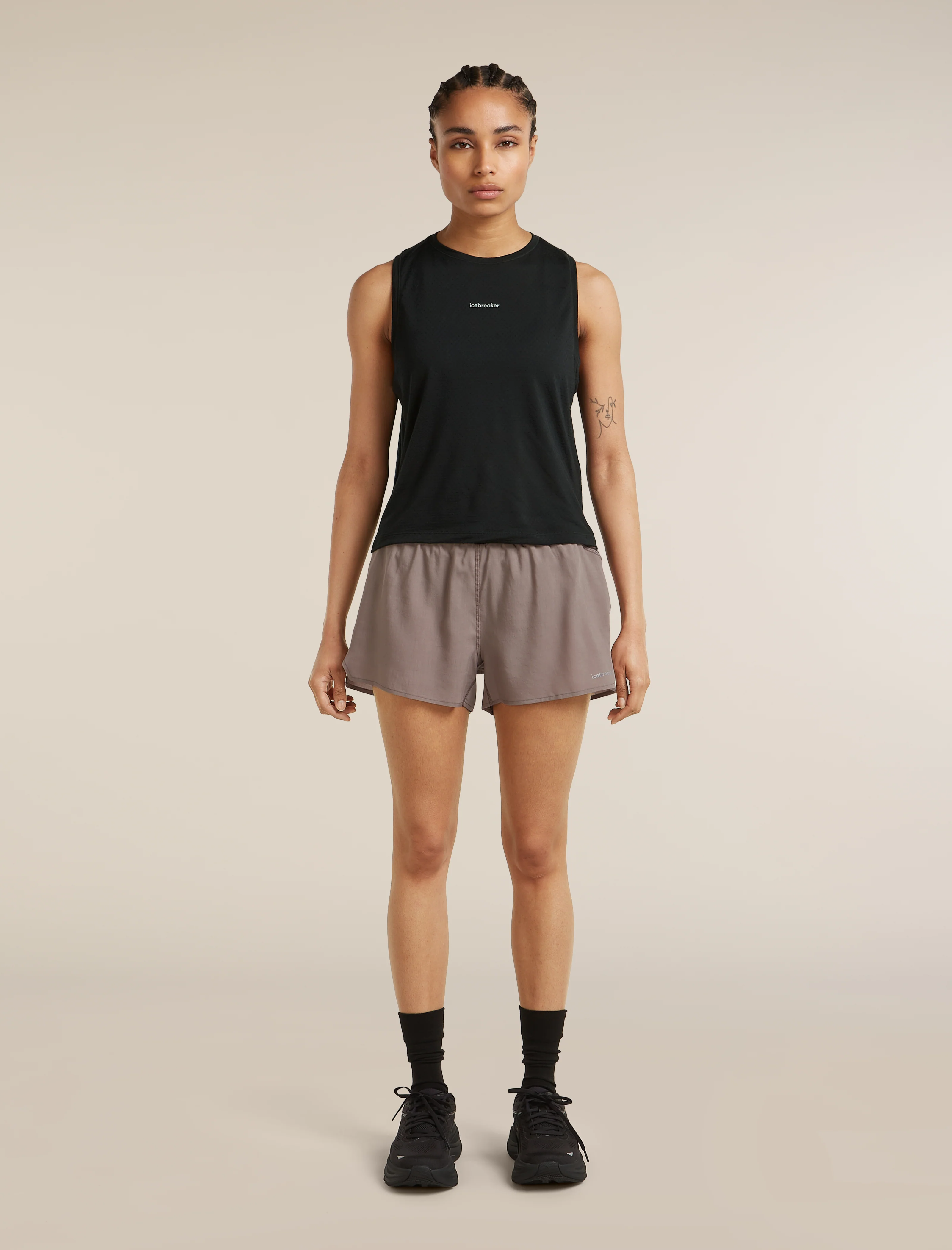 Women's Merino Blend 125 ZoneKnit™ Speed 3" Shorts - Image 3
