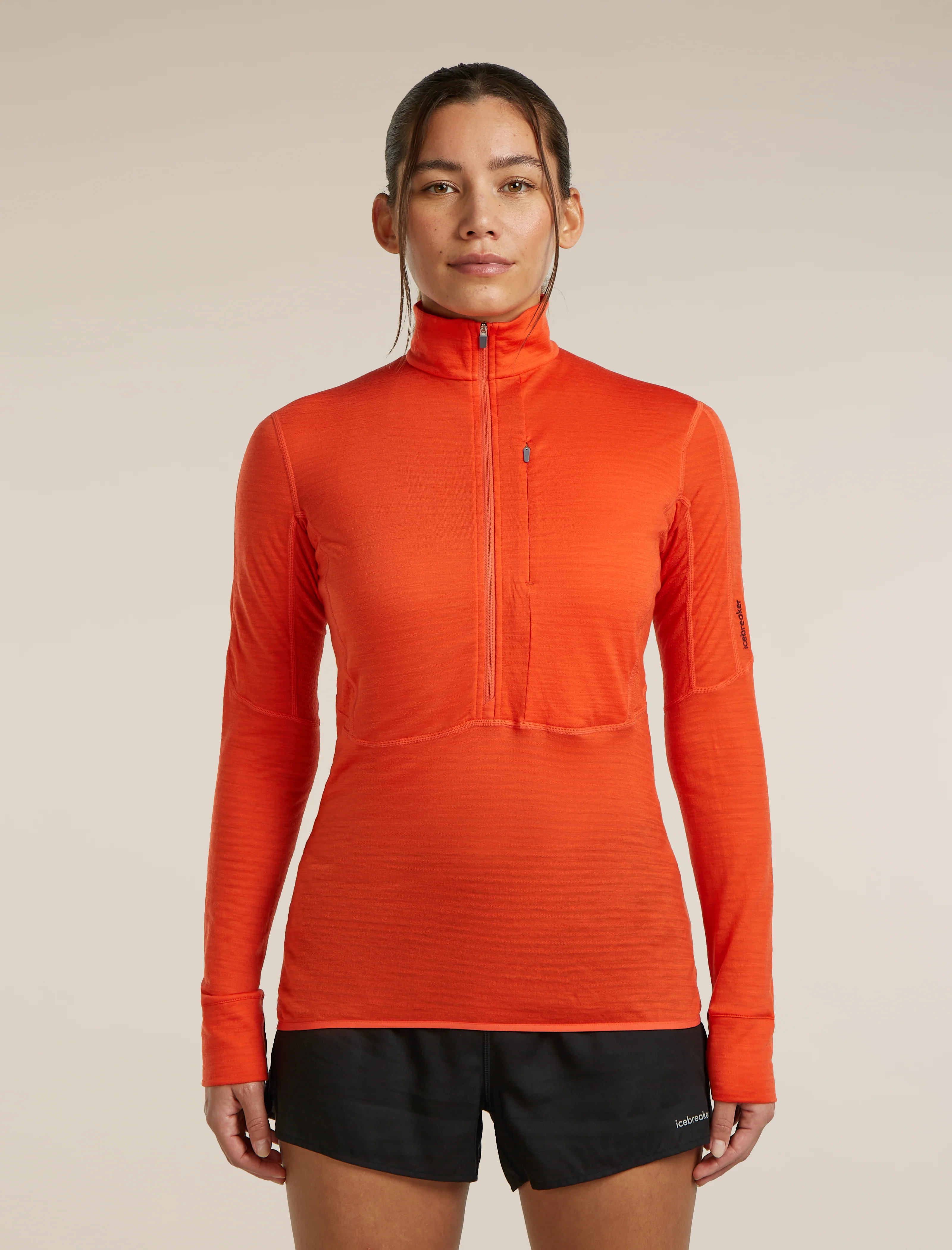 Women's Merino Blend 200 RealFleece™ Descender Long Sleeve Half Zip